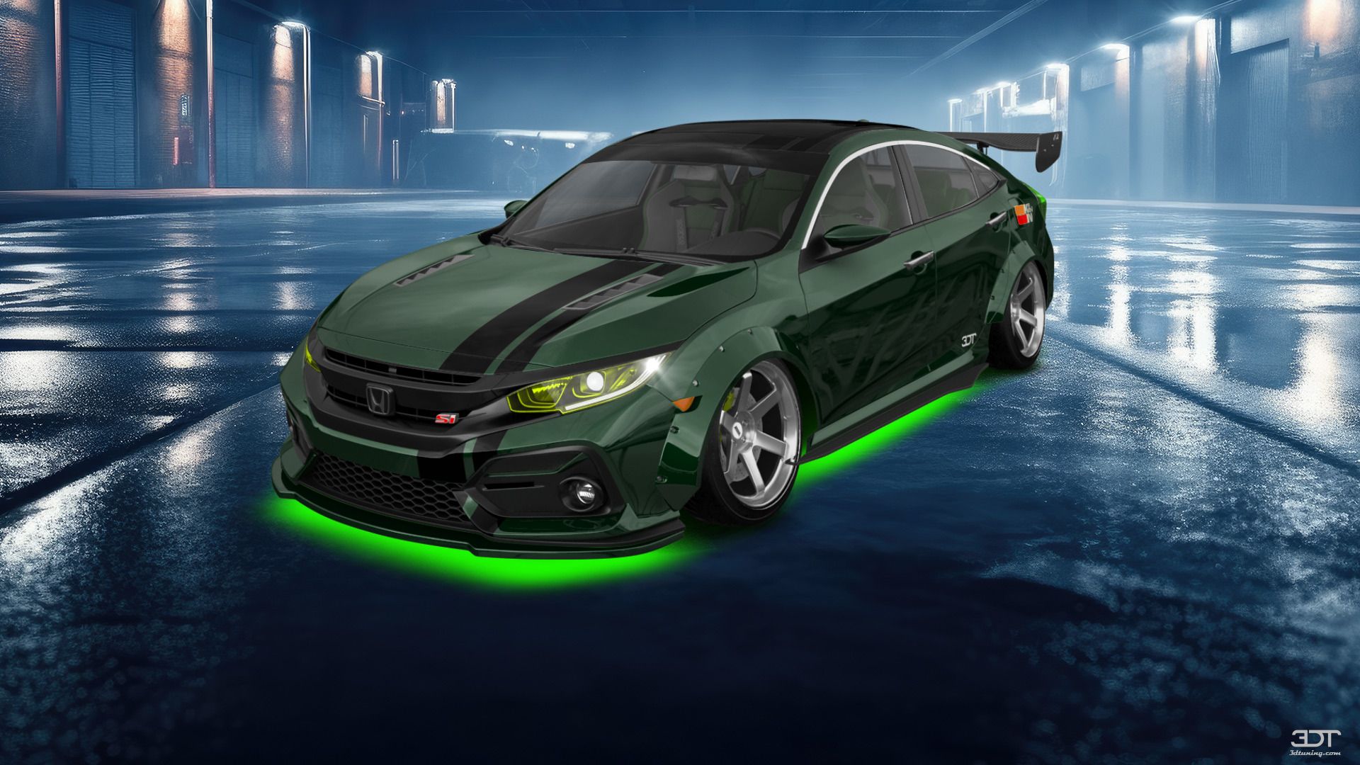 1920x1080 El Becker's custom Honda Civic 2016DTuning