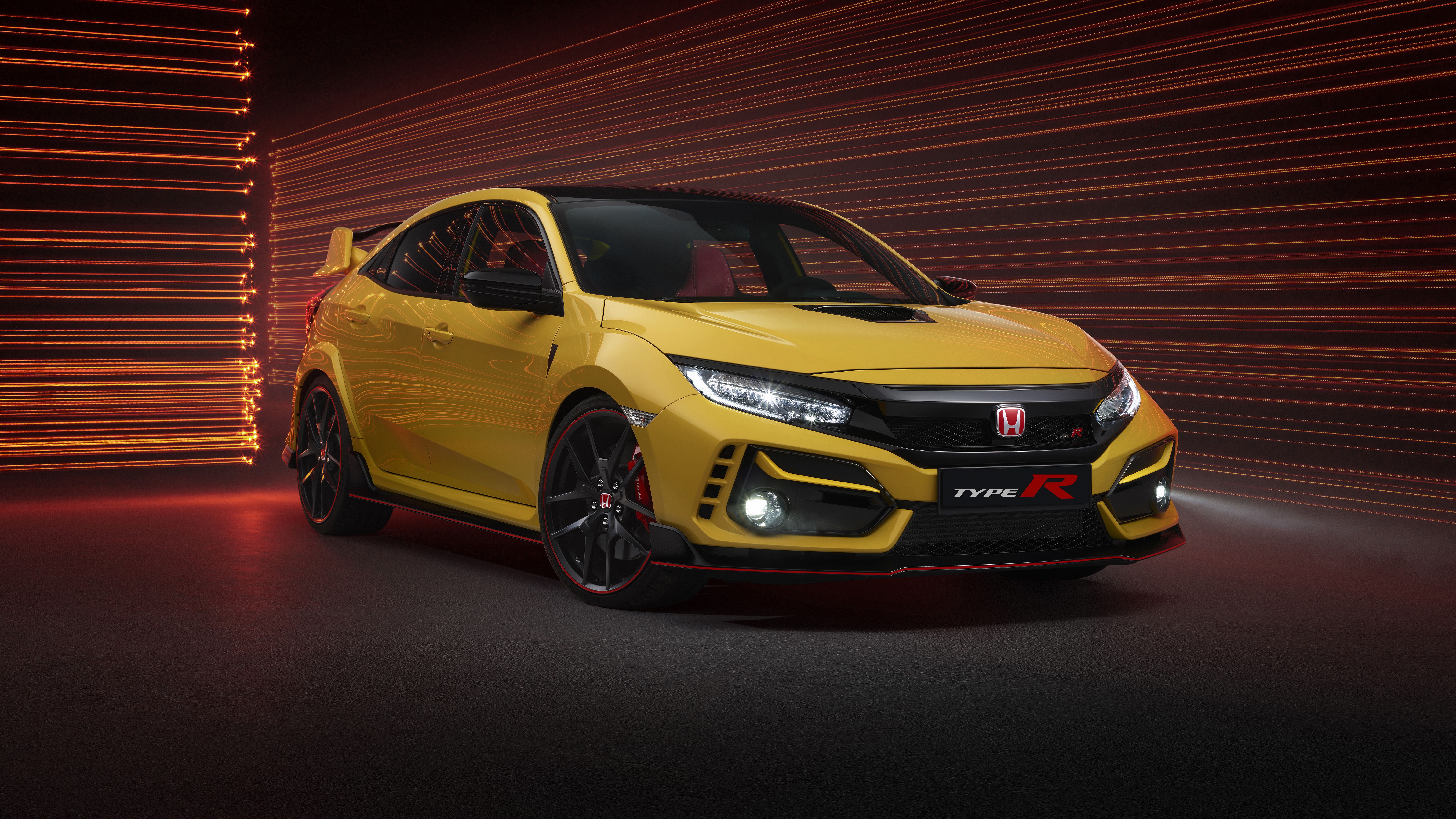 7680x4320 Honda Civic Type R Limited Edition 2020 4K 8K Wallpaper