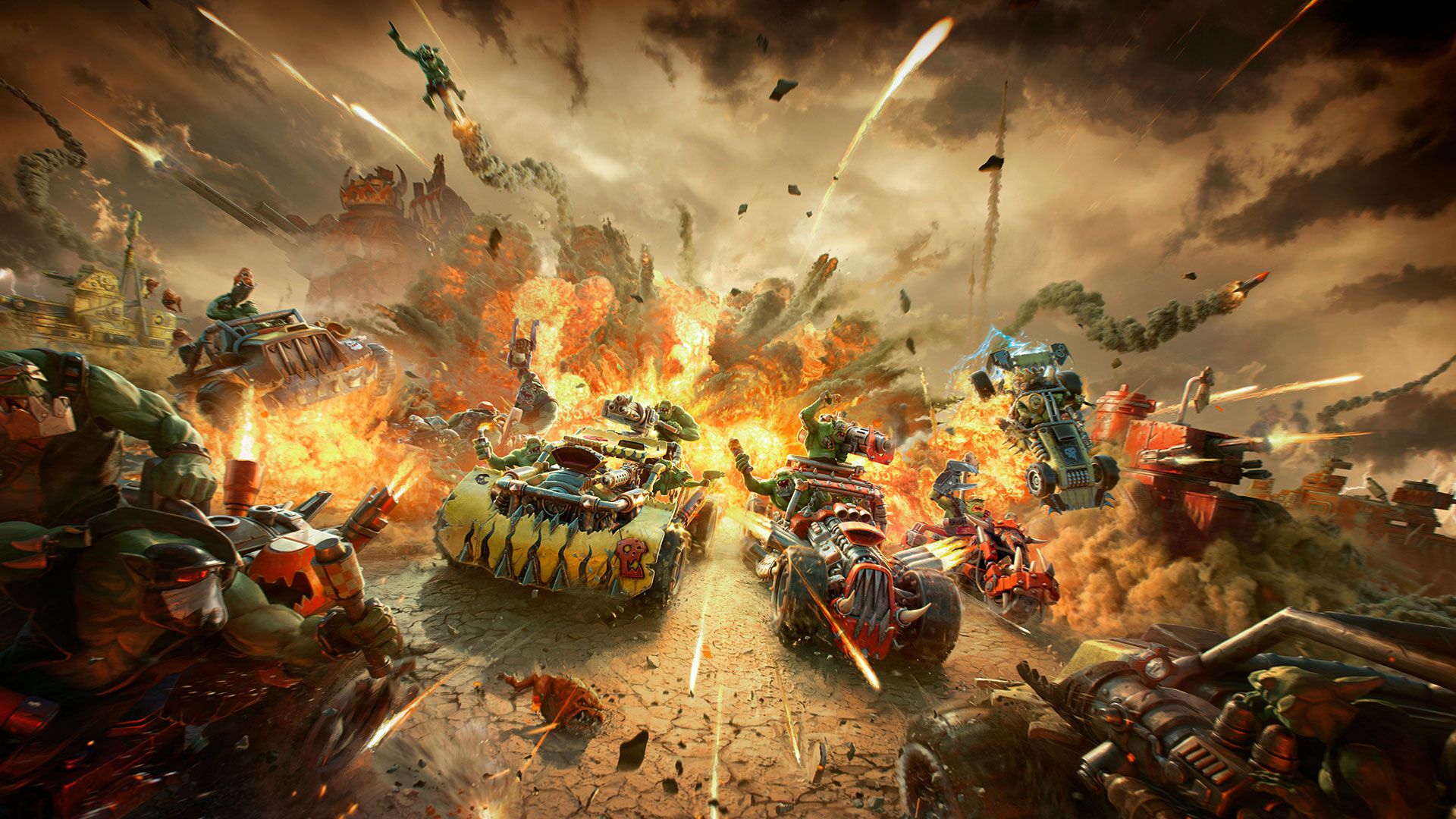 1920x1080 Wired Productions Signs Warhammer 000: Speed Freeks
