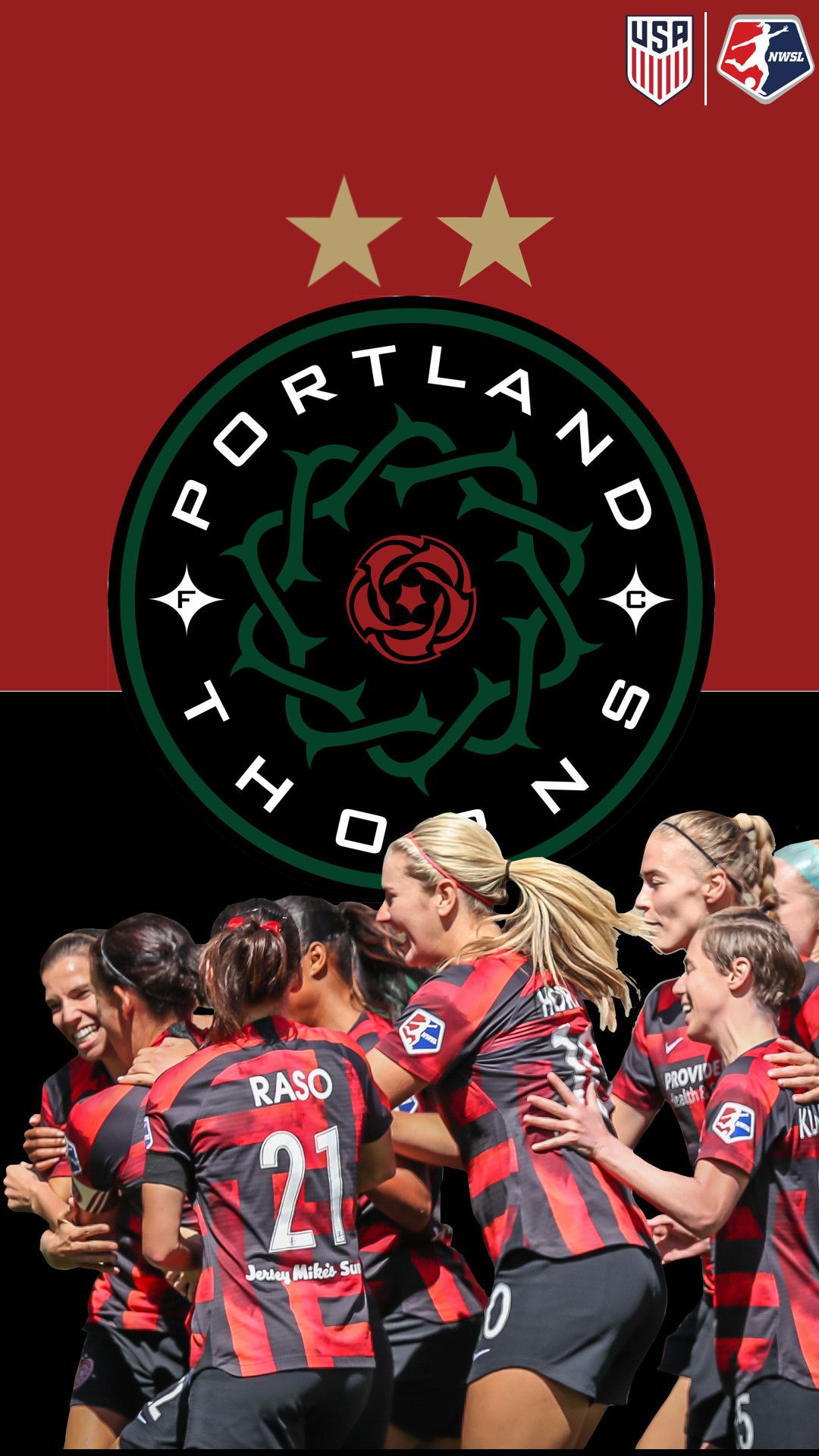 1080x1920 Portland Thorns FC Wallpaper