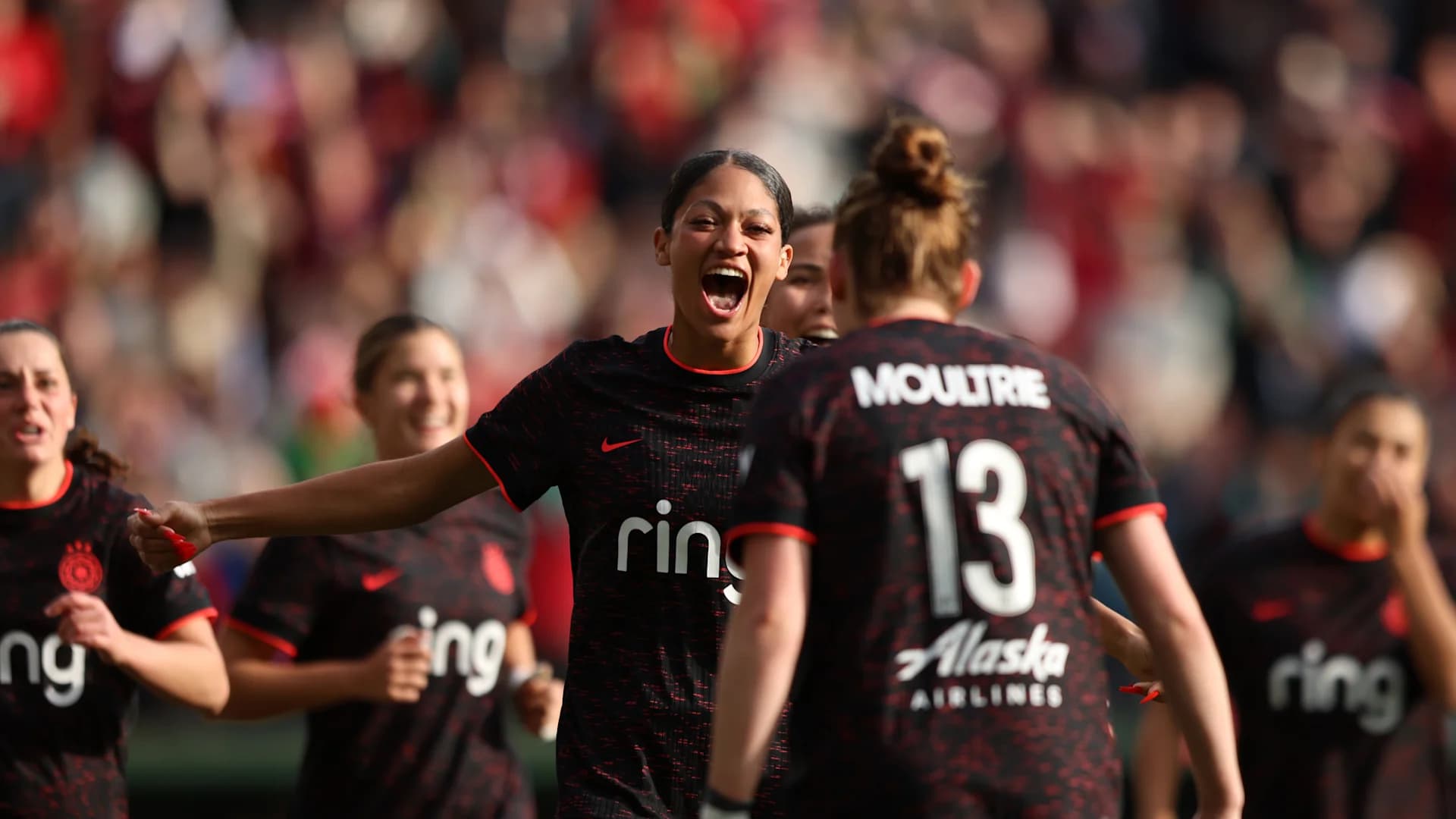1920x1080 Portland Thorns advance to record 10th semifinal, sending the Wave packing