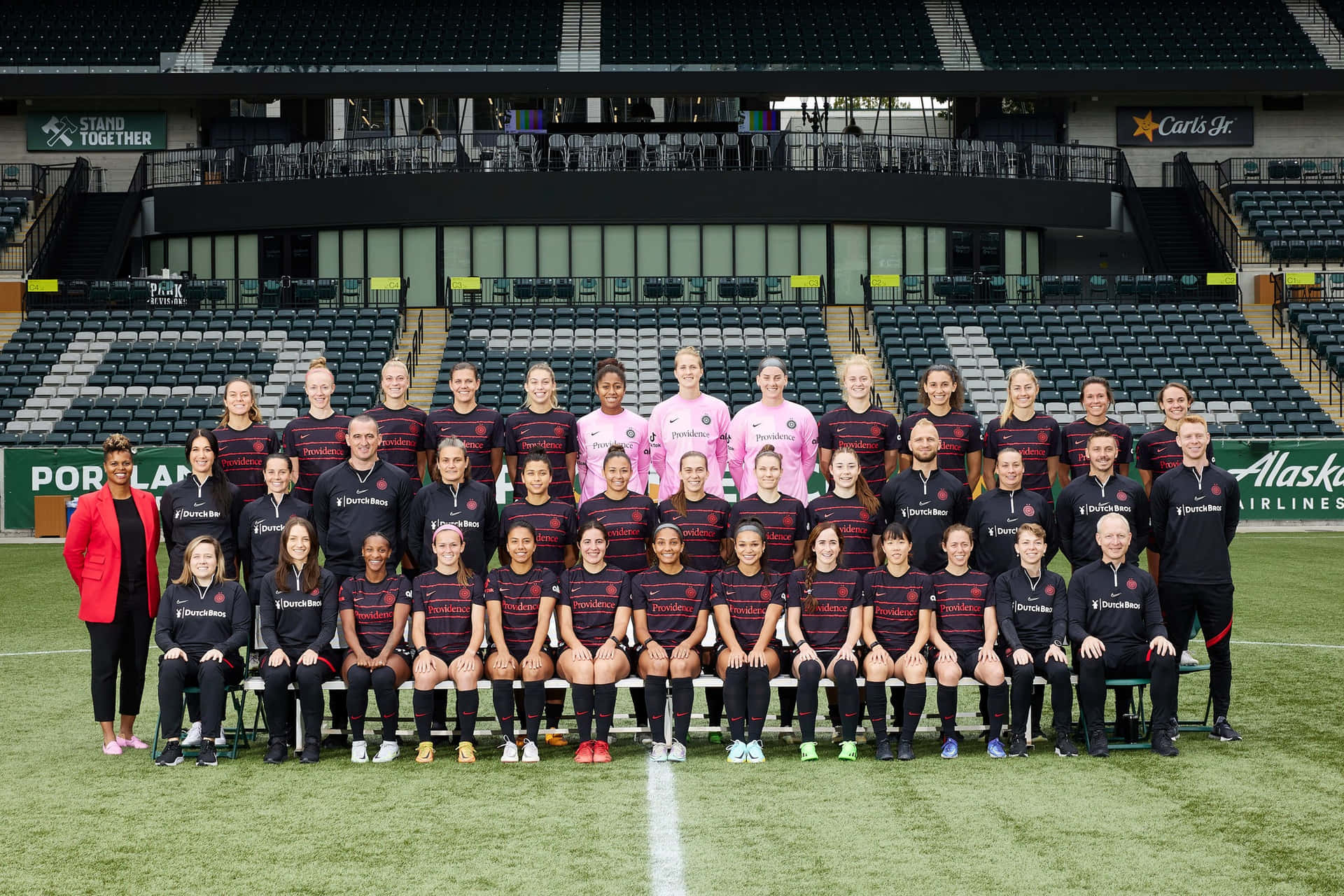 1920x1280 Download Portland Thorns F C Team Photo Wallpaper