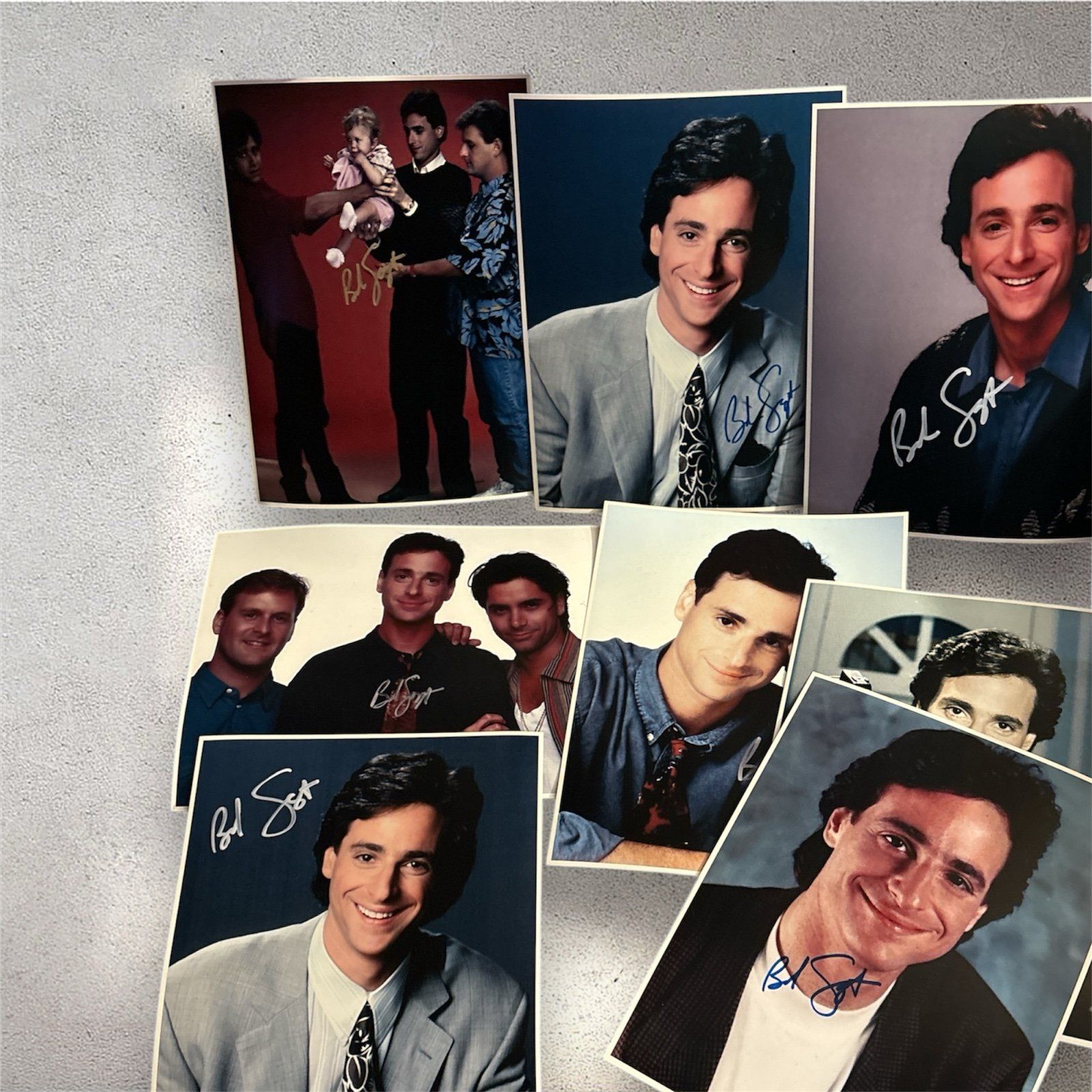 1600x1600 Bob Saget Reprint Autographed 8.5”x11” Photo Collection