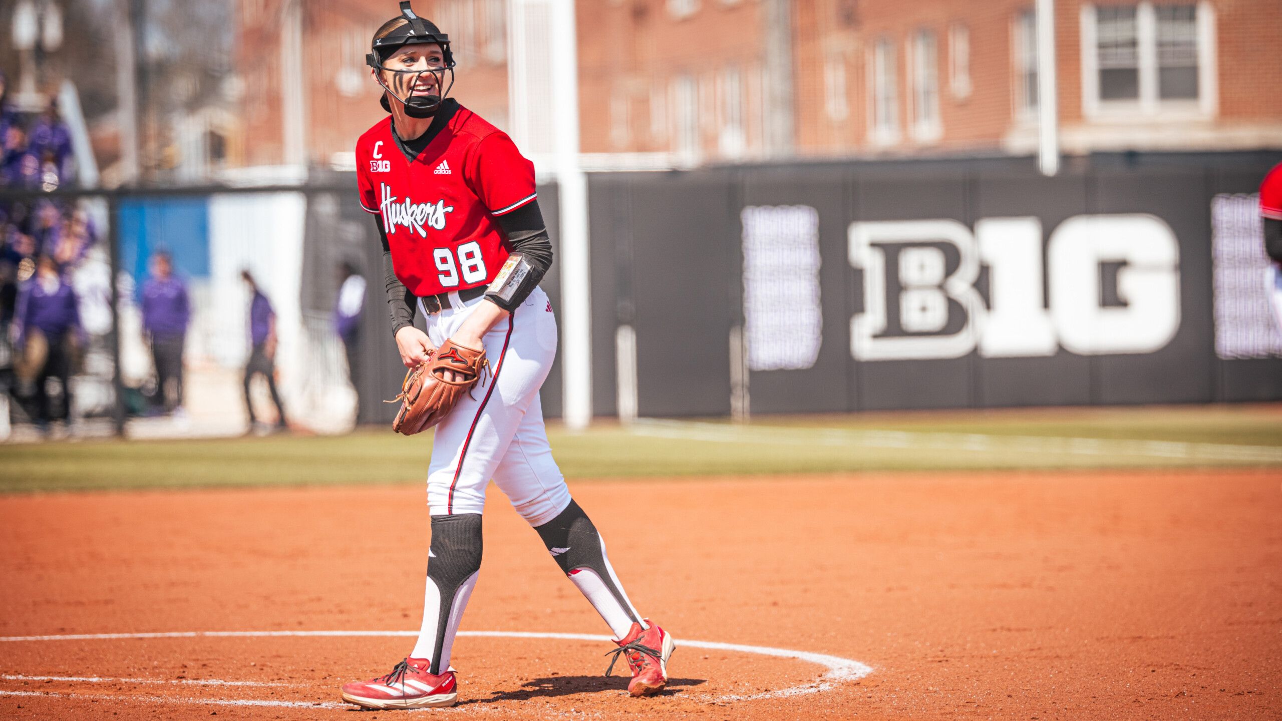 2560x1440 Bahl's big day leads No. 21 Nebraska softball past Northwestern in series opener