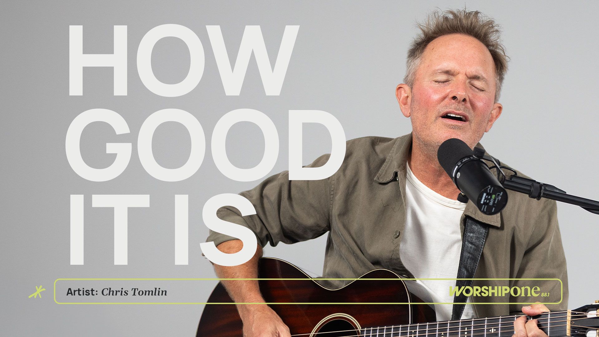 1920x1080 Chris Tomlin Good It Is.. Exclusive Acoustic Performance