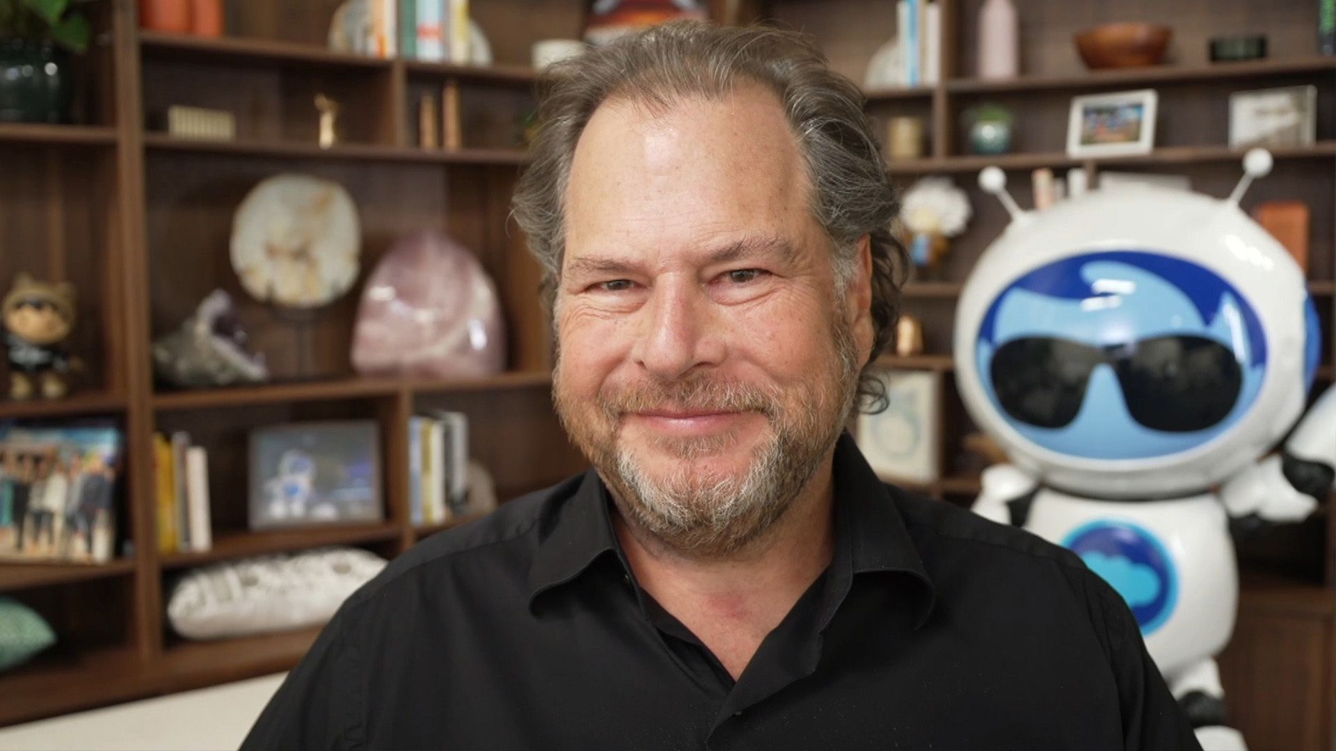 1920x1080 Salesforce chief Marc Benioff says AI now does up to half of all the work at his company