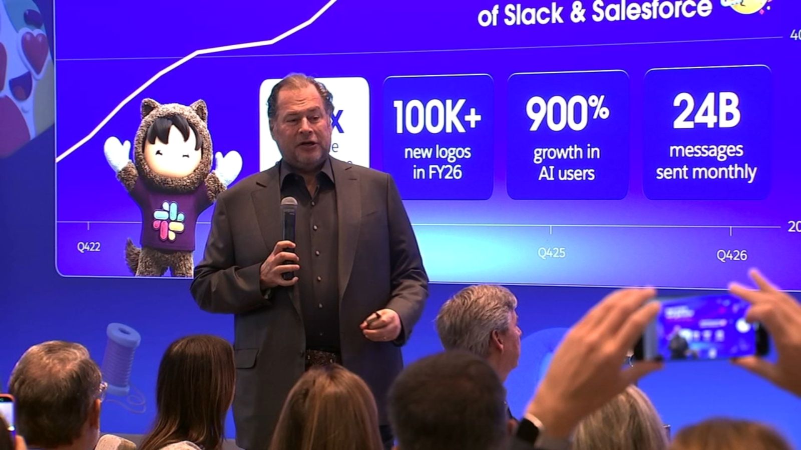 1600x900 Marc Benioff unveils new version of Slackbot with AI capabilities, talks San Francisco's progress, Mayor Daniel Lurie San Francisco