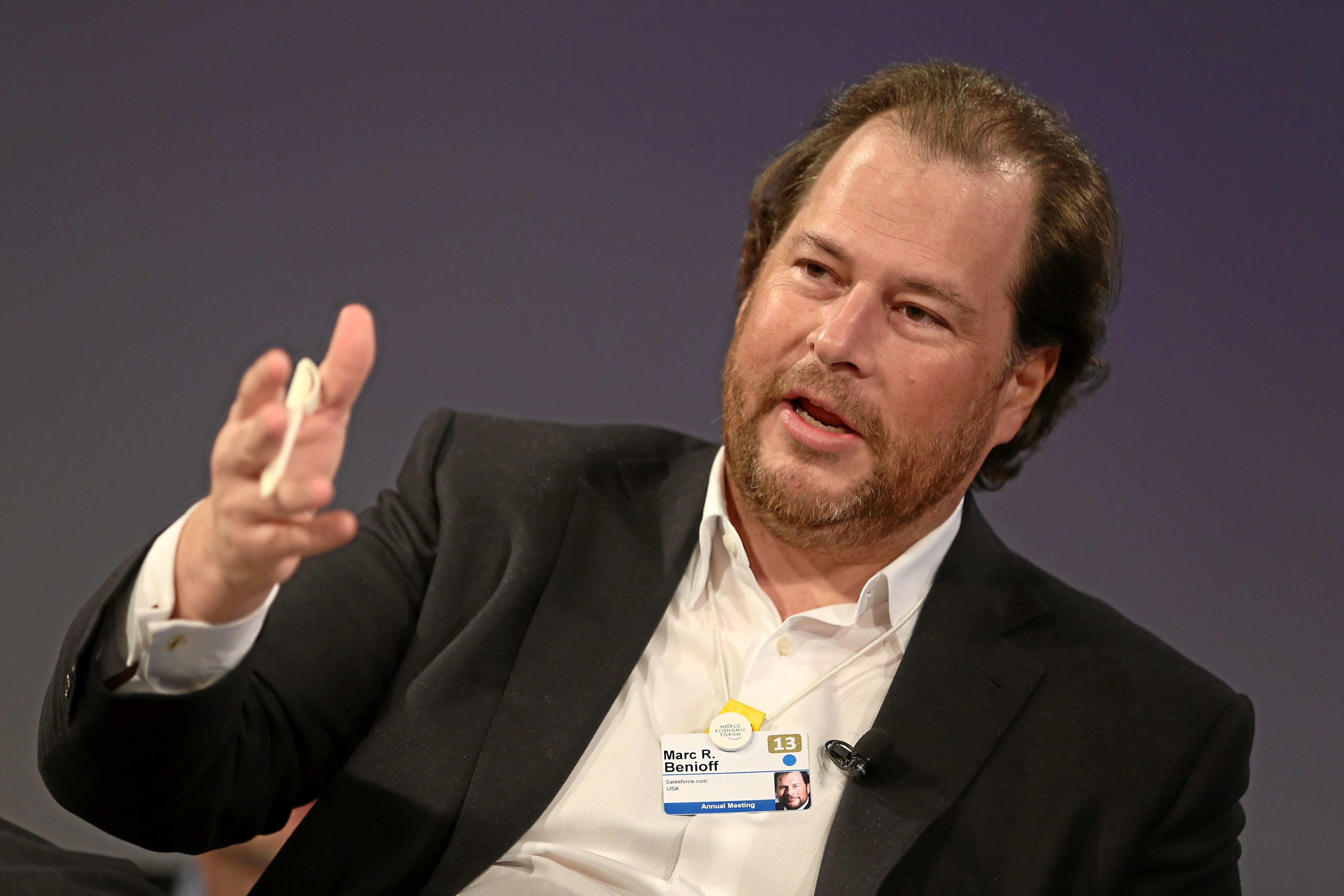 4734x3156 Marc R. Benioff World Economic Forum