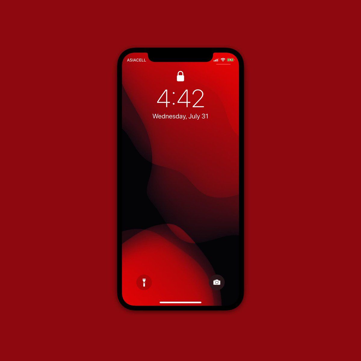 1200x1200 awsIQ ios 13 red wallpaper #iphonex #wallpaper download