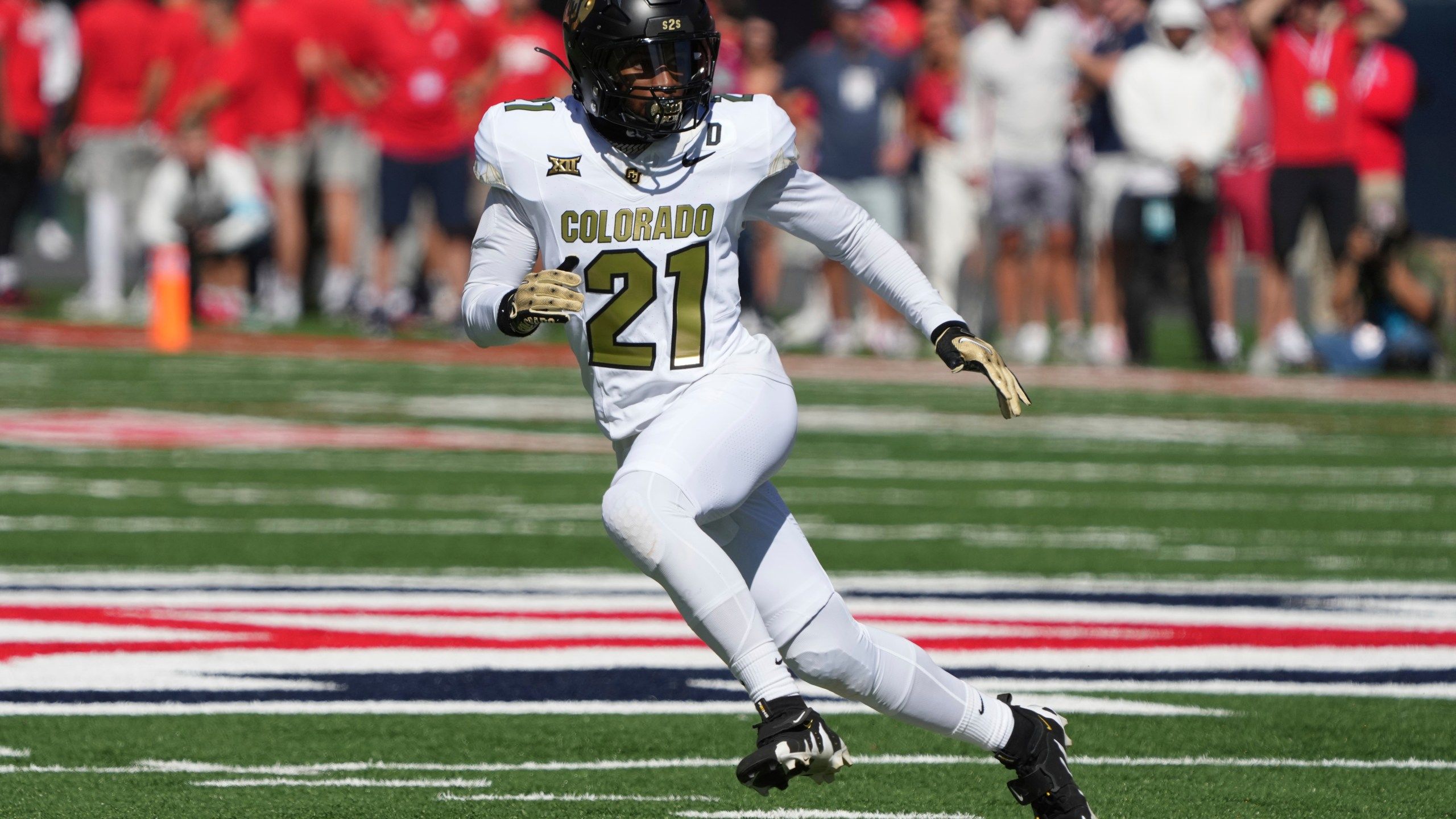 2560x1440 Shilo Sanders looking to improve his draft stock in shadow of brother Shedeur at Colorado's showcase