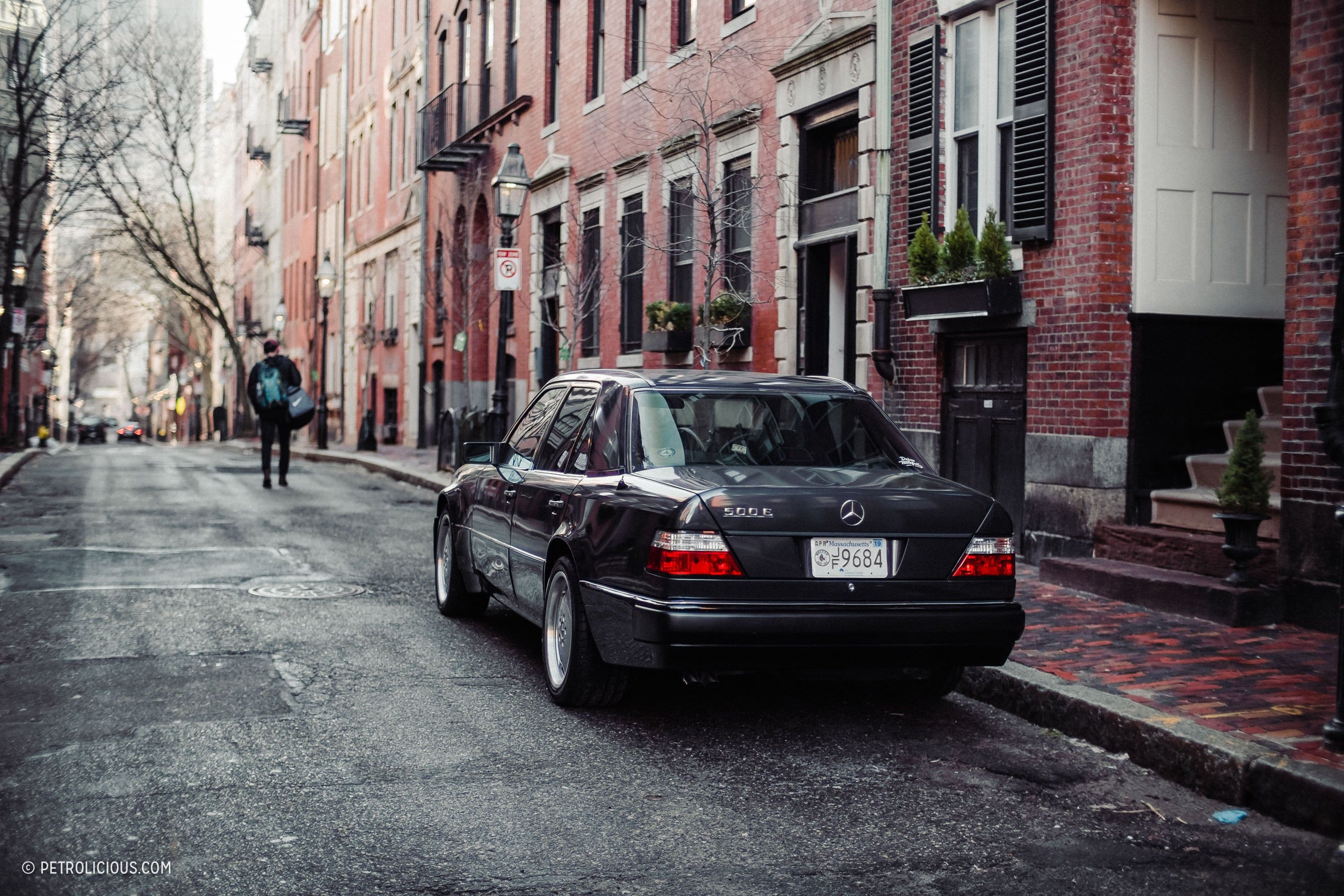 3000x2000 Mercedes Benz 500E: A Stuttgart Superhero Prowling The Streets Of