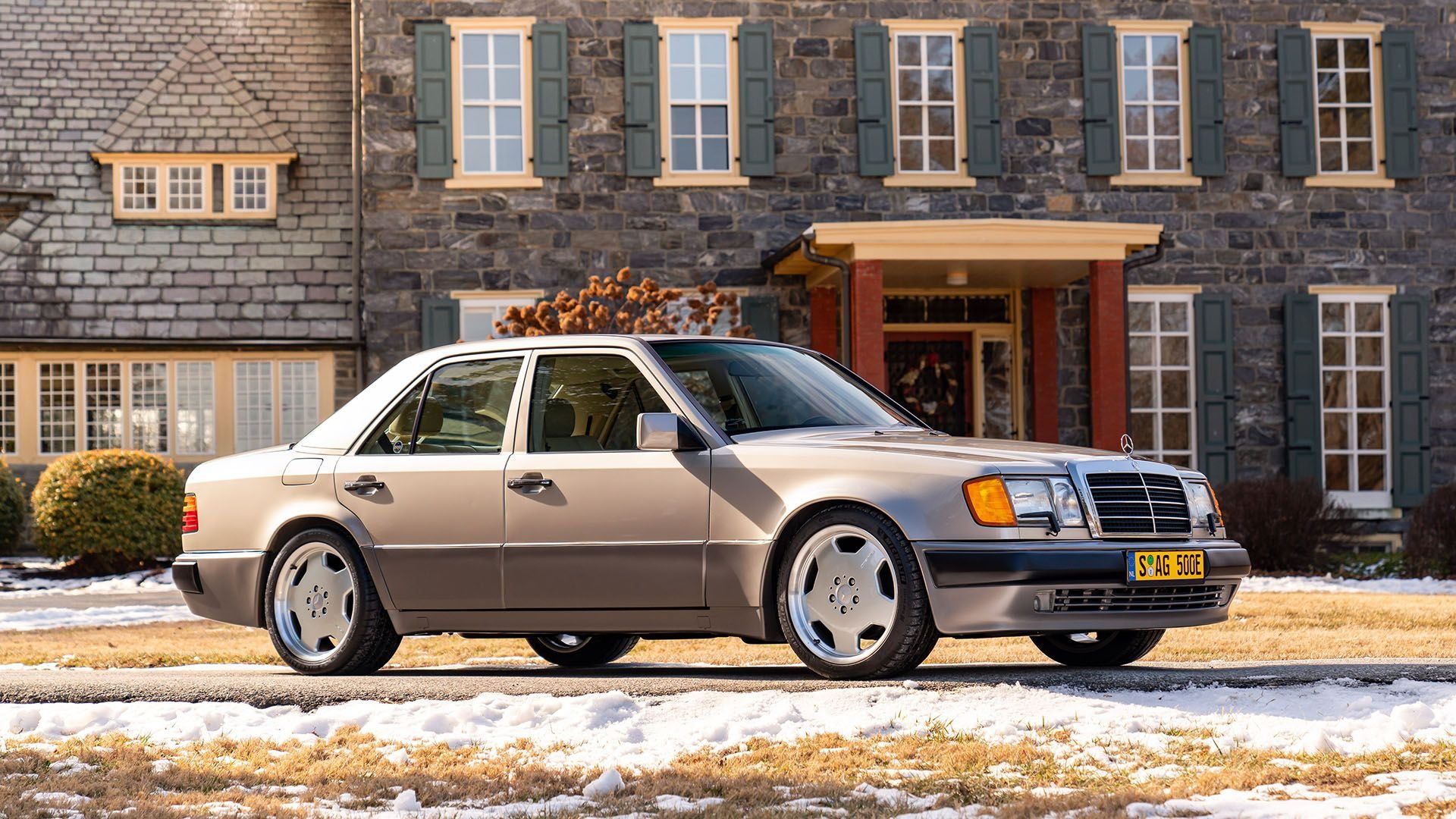 1920x1080 Mercedes Benz 500 E. The Amelia Auction 2025. Broad Arrow Auctions. Driven By Hagerty. Classic Car Auctions