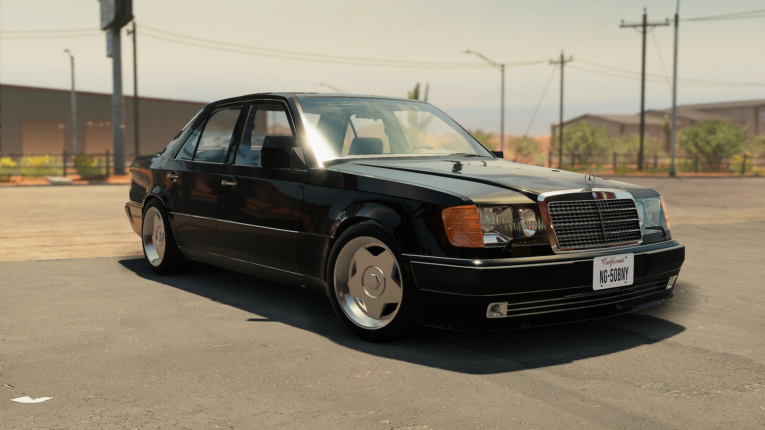 2560x1440 Mercedes Benz W124 500E Restoration