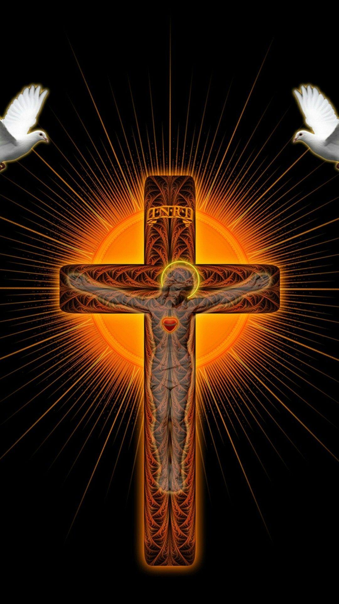 1080x1920 Jesus Crucifixion Wallpaper