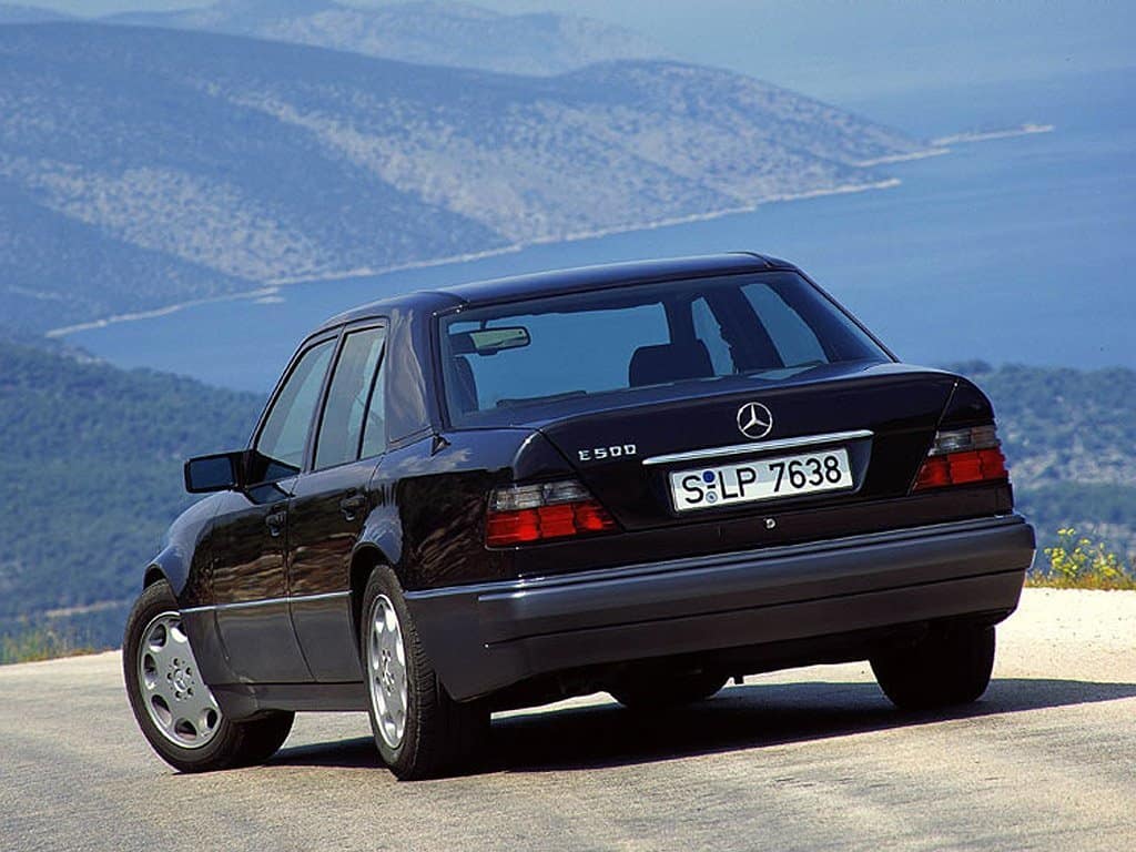1024x768 Mercedes Benz W124 500E E500: The First True Four Door Porsche Was Actually A Mercedes Benz