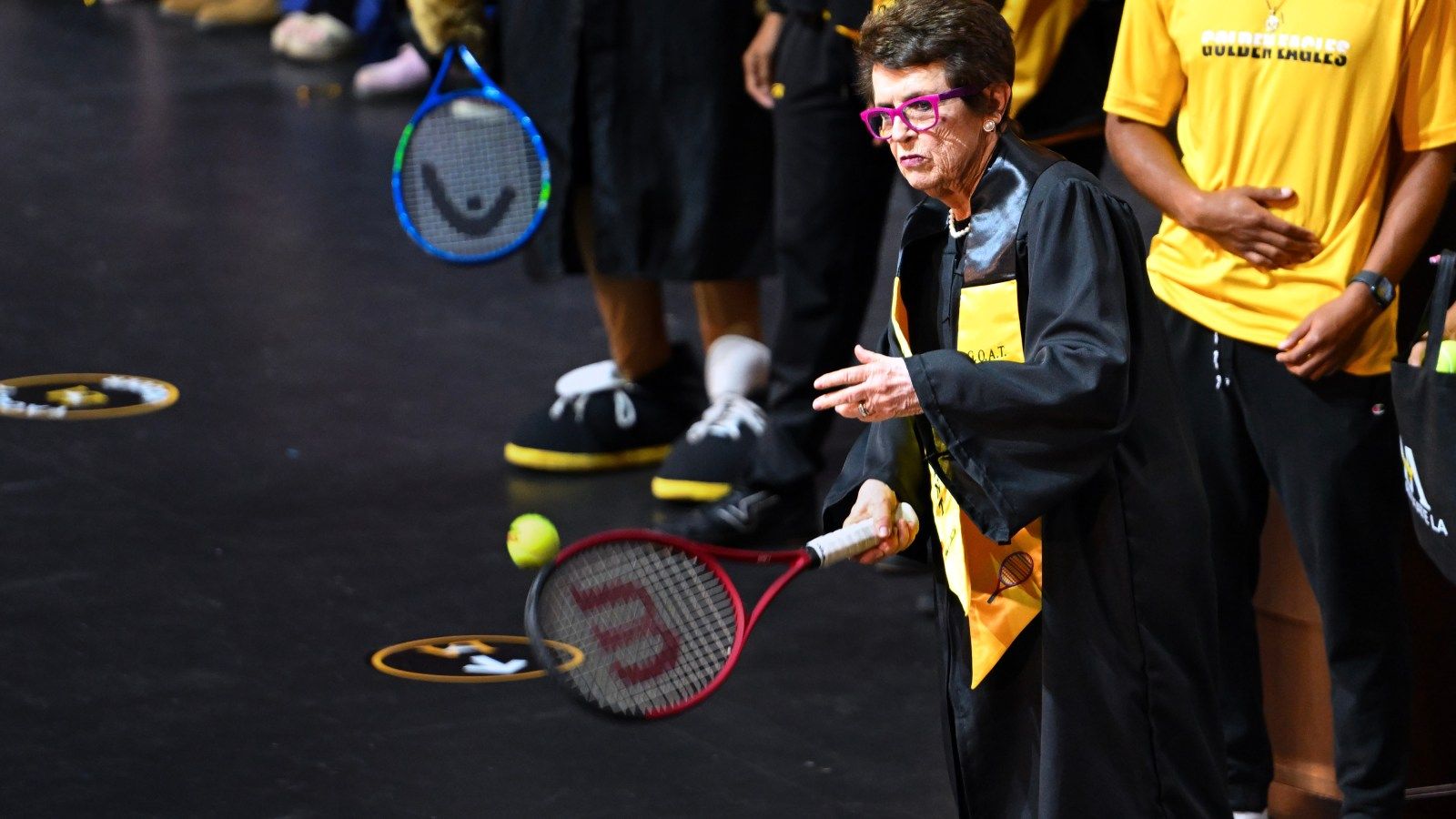 1600x900 At Cal State LA's Graduation tennis legend Billie Jean King just got her degree, and served up a message for life