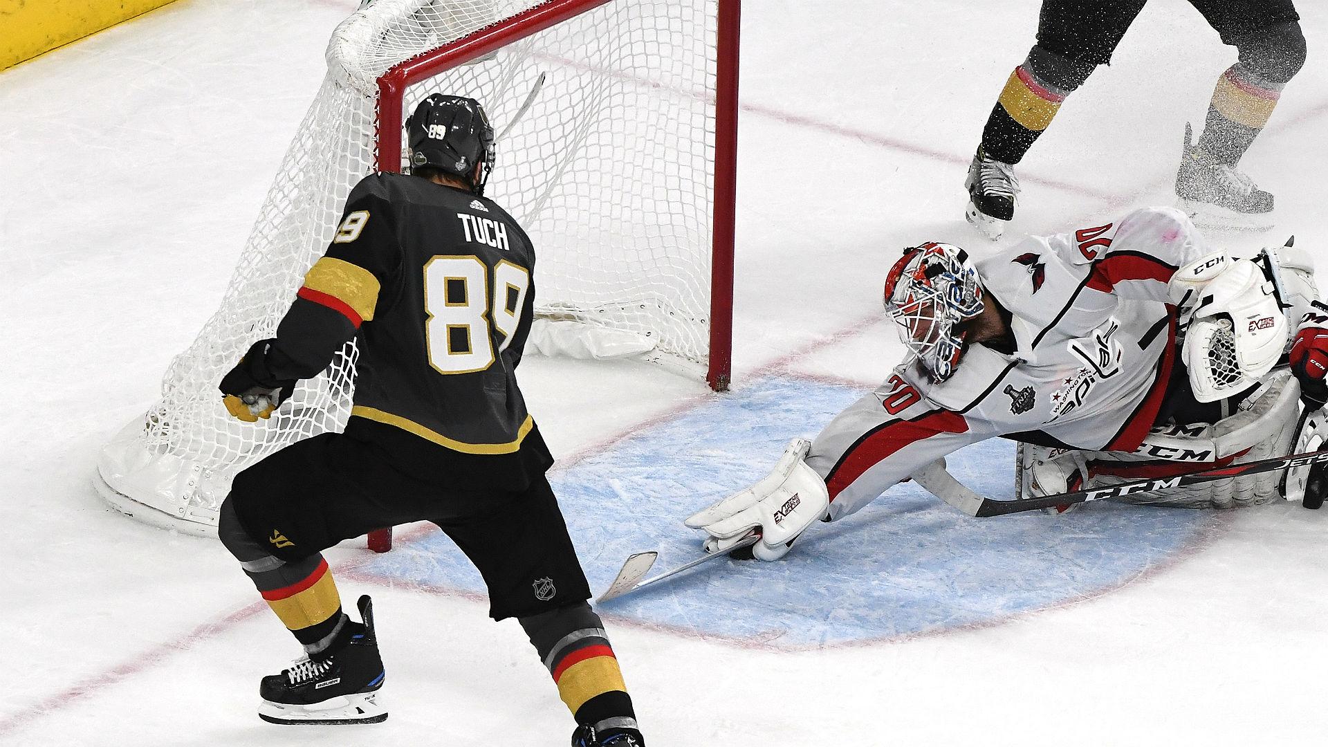 1920x1080 Stanley Cup Final 2018: On wrong side of 'The Save, ' Golden Knights' Alex Tuch keeps a short memory