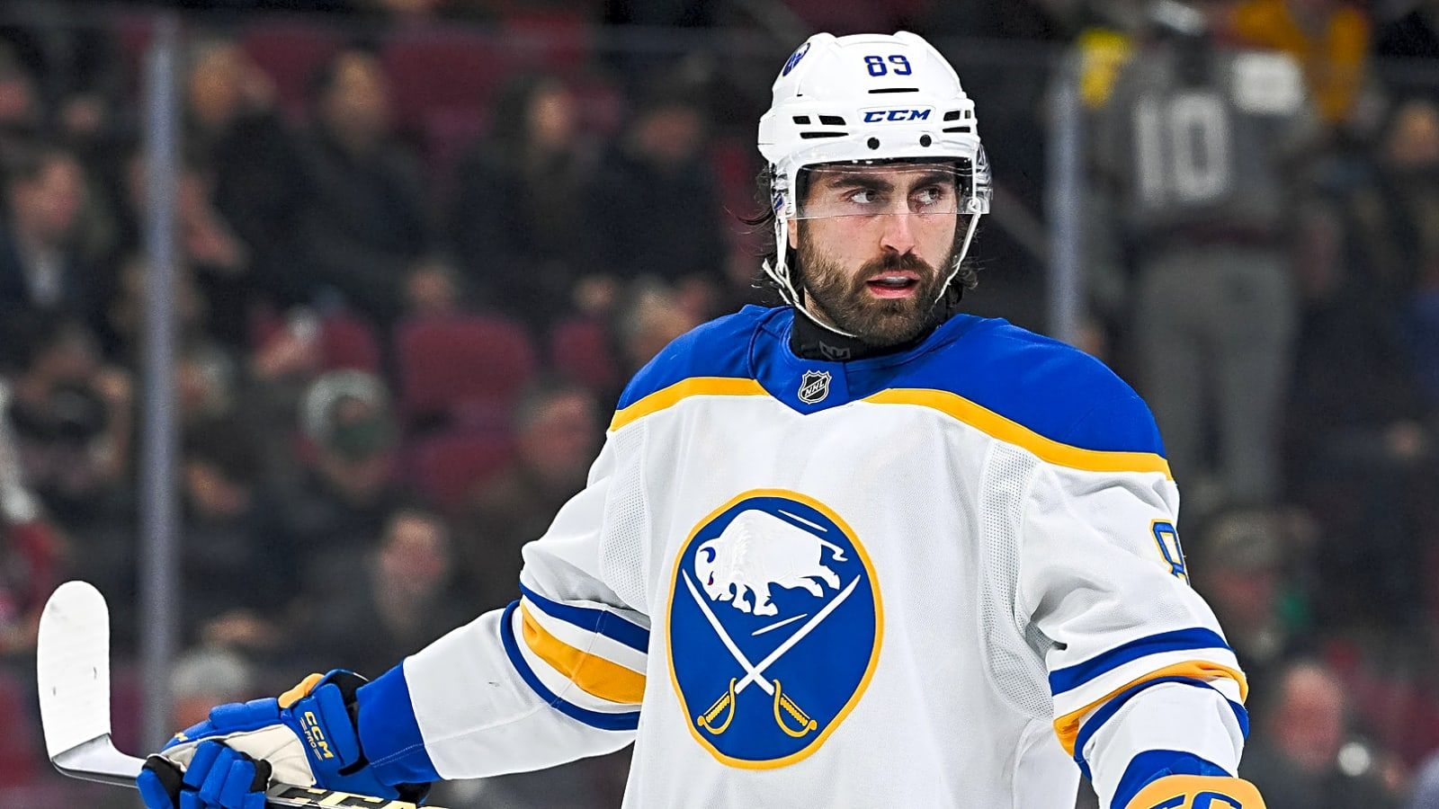 1600x900 Alex Tuch discusses possible extension with Sabres