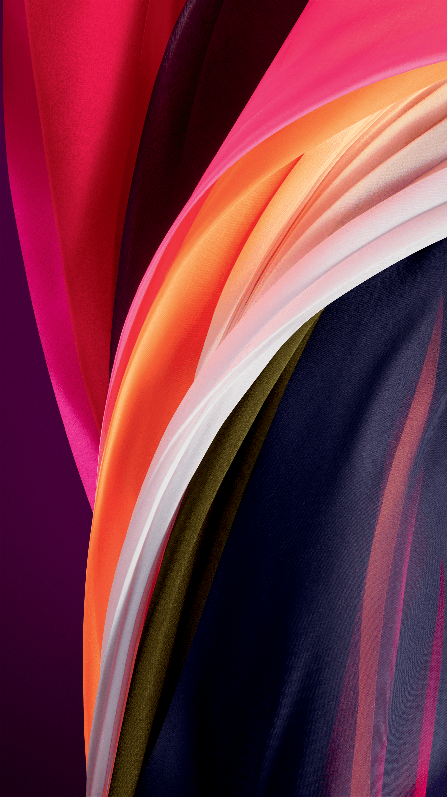 1791x3187 iPhone SE (2020) Official Stock Wallpaper for Product (RED