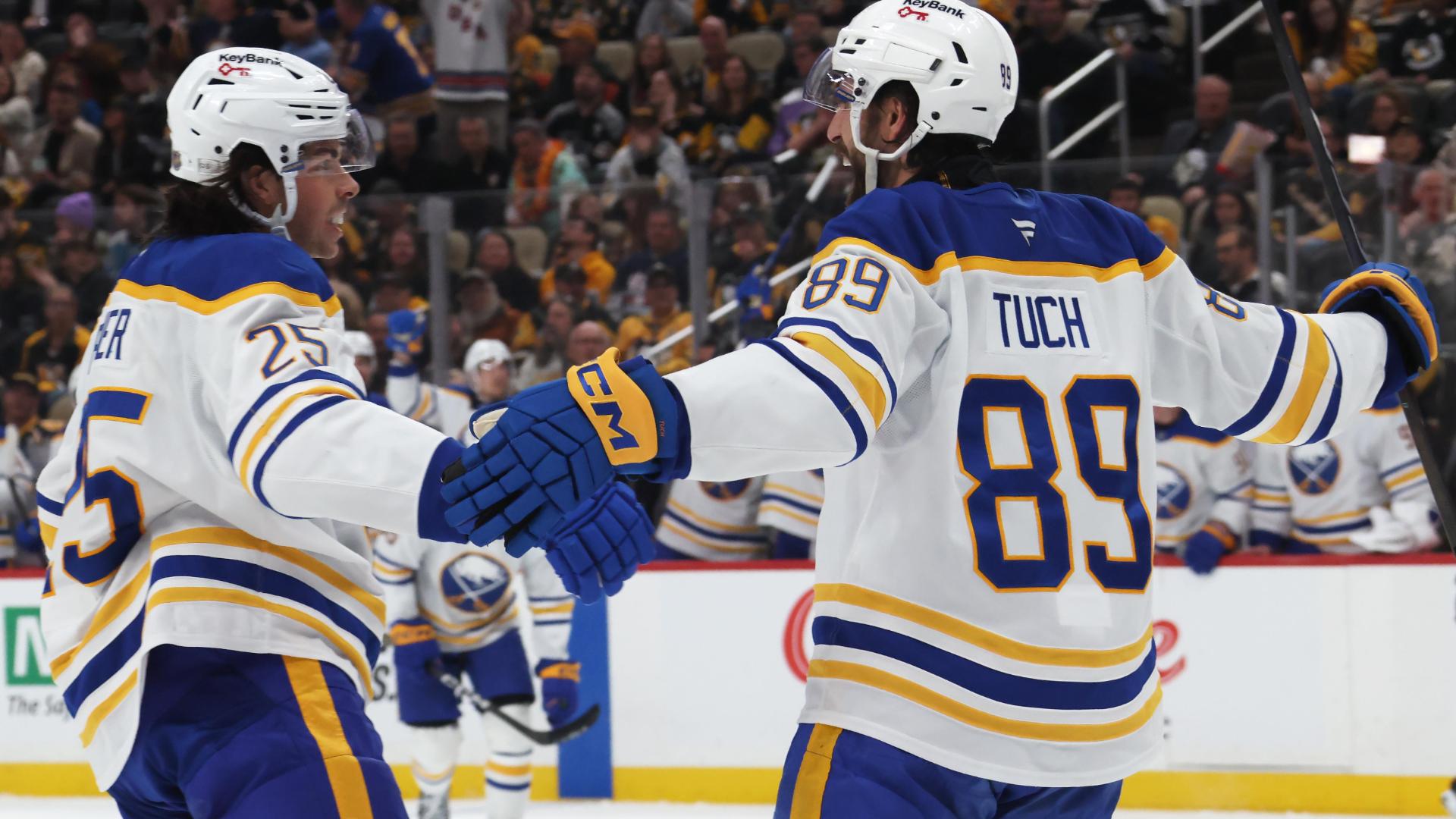1920x1080 Alex Tuch Notches Short Handed Goal For Buffalo Sabres