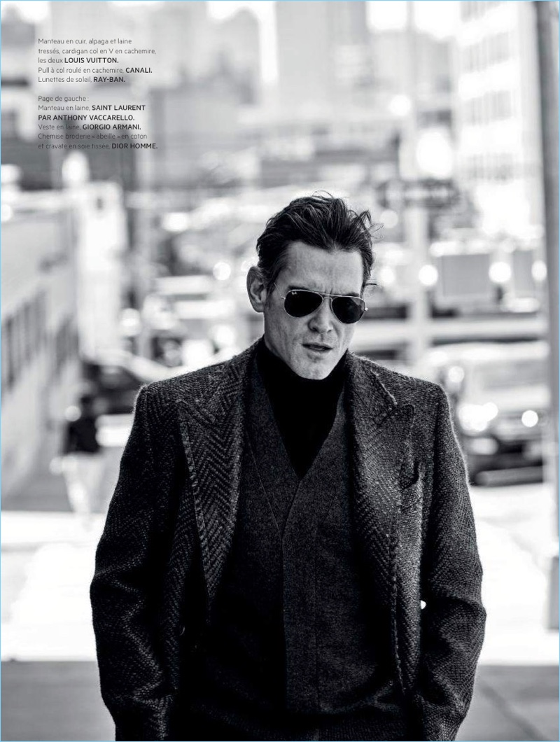 800x1060 Billy Crudup Covers L'Officiel Hommes Paris, Dons Classic Fall Fashions