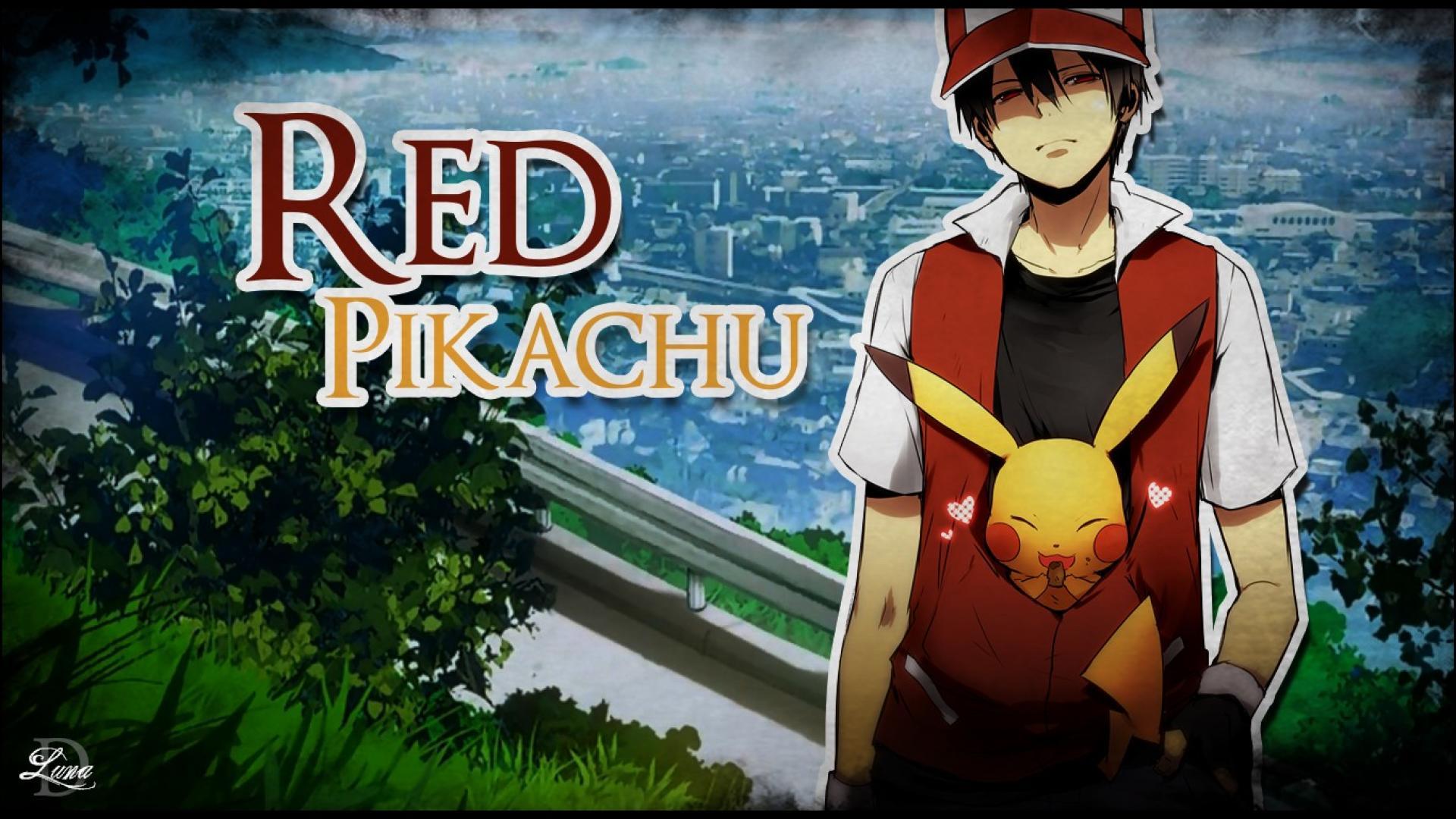 1920x1080 Pokemon red pikachu wallpaper