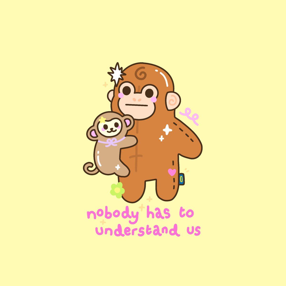 1200x1200 Punch is me except my monkey plushie is the blanket I've slept with for 26 years <3