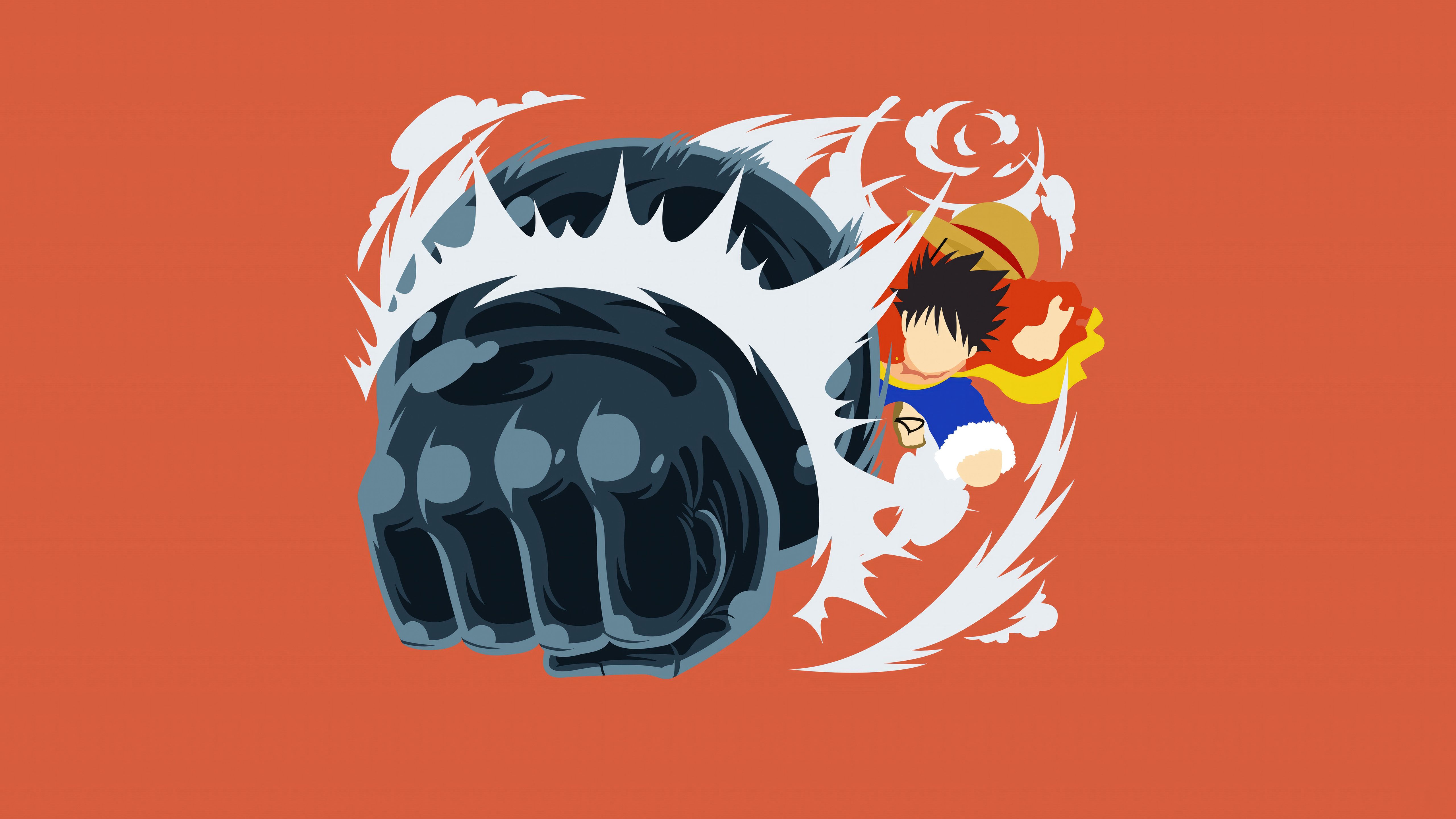 5120x2880 Monkey D Luffy Punch Wallpaper, HD Anime Wallpaper, 4k Wallpaper, Image, Background, Photos and Picture