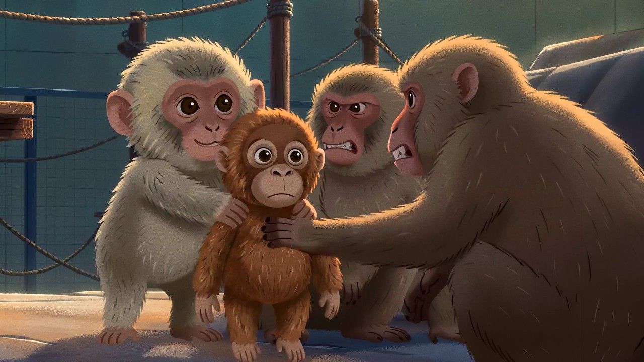 1280x720 Punch Monkey (パンチくん): Animated Short Film