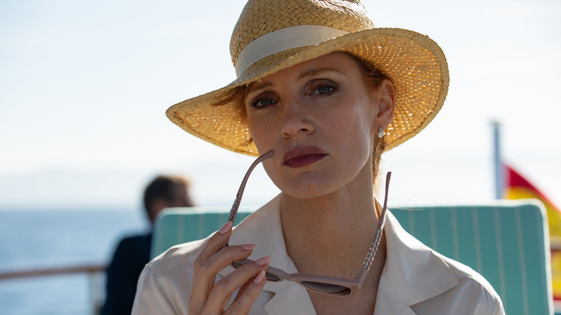 1920x1080 Jessica Chastain, Ralph Fiennes, Abbey Lee, Matt Smith, Christopher Abbott, Caleb Landry Jones, HD The Forgiven Wallpaper
