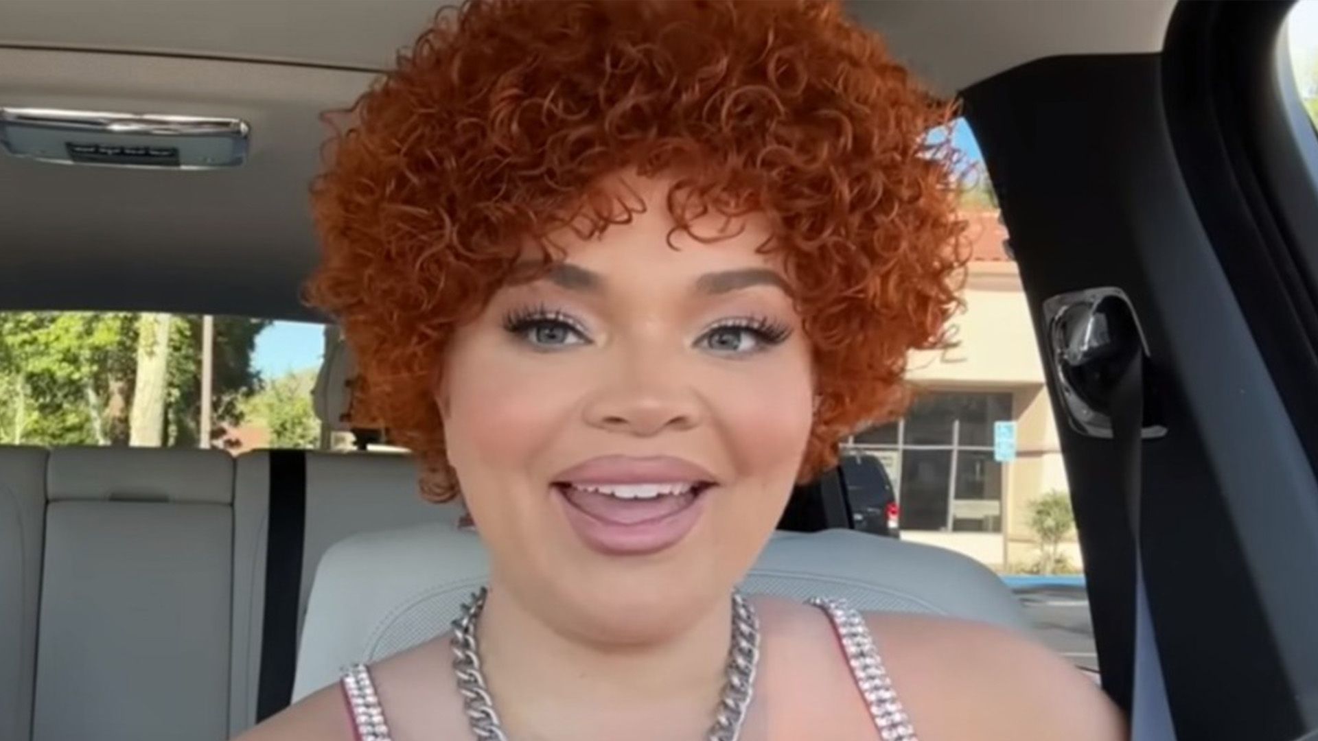 1920x1080 Influencer Trisha Paytas Dresses As Ice Spice In Desperate Attempt To Get Squishmallows Happy Meal At The Drive Thru