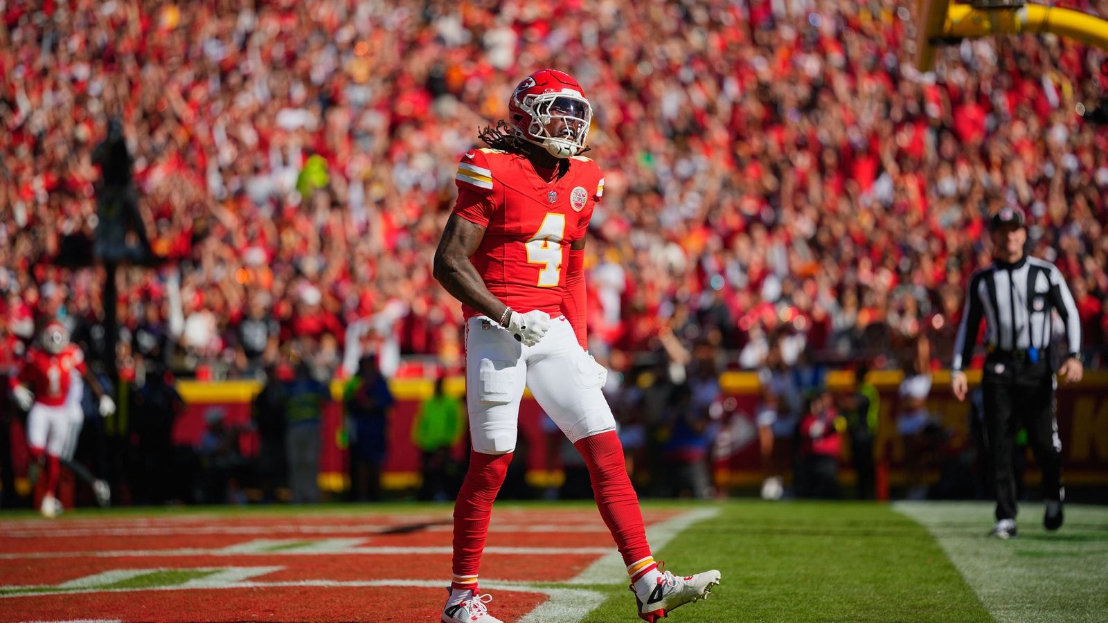 1600x900 Rashee Rice's clear message to Chiefs fans after return from suspension; scores brilliant TD vs Raiders