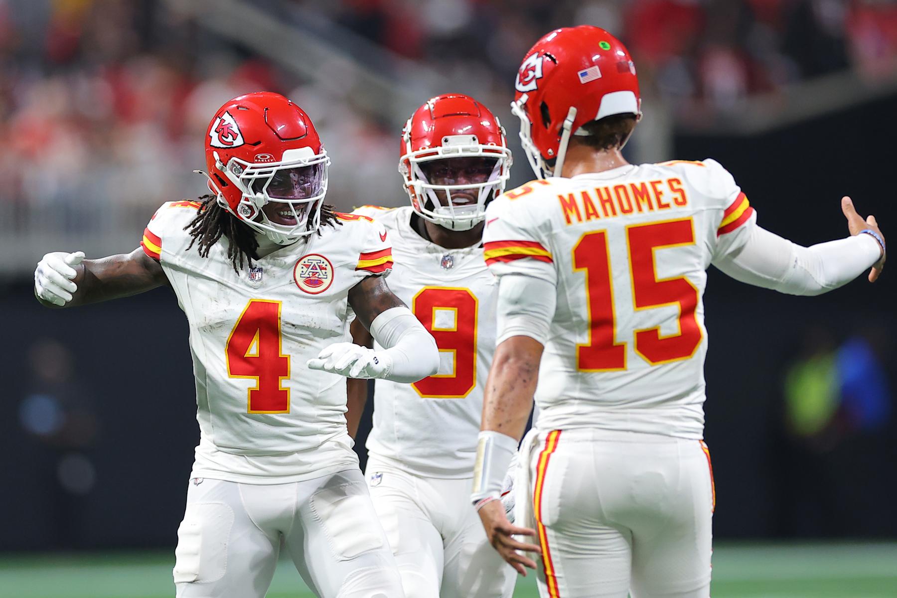 1800x1200 Chiefs' Patrick Mahomes Praises Rashee Rice as 'Complete' WR: 'He Can Do It All'