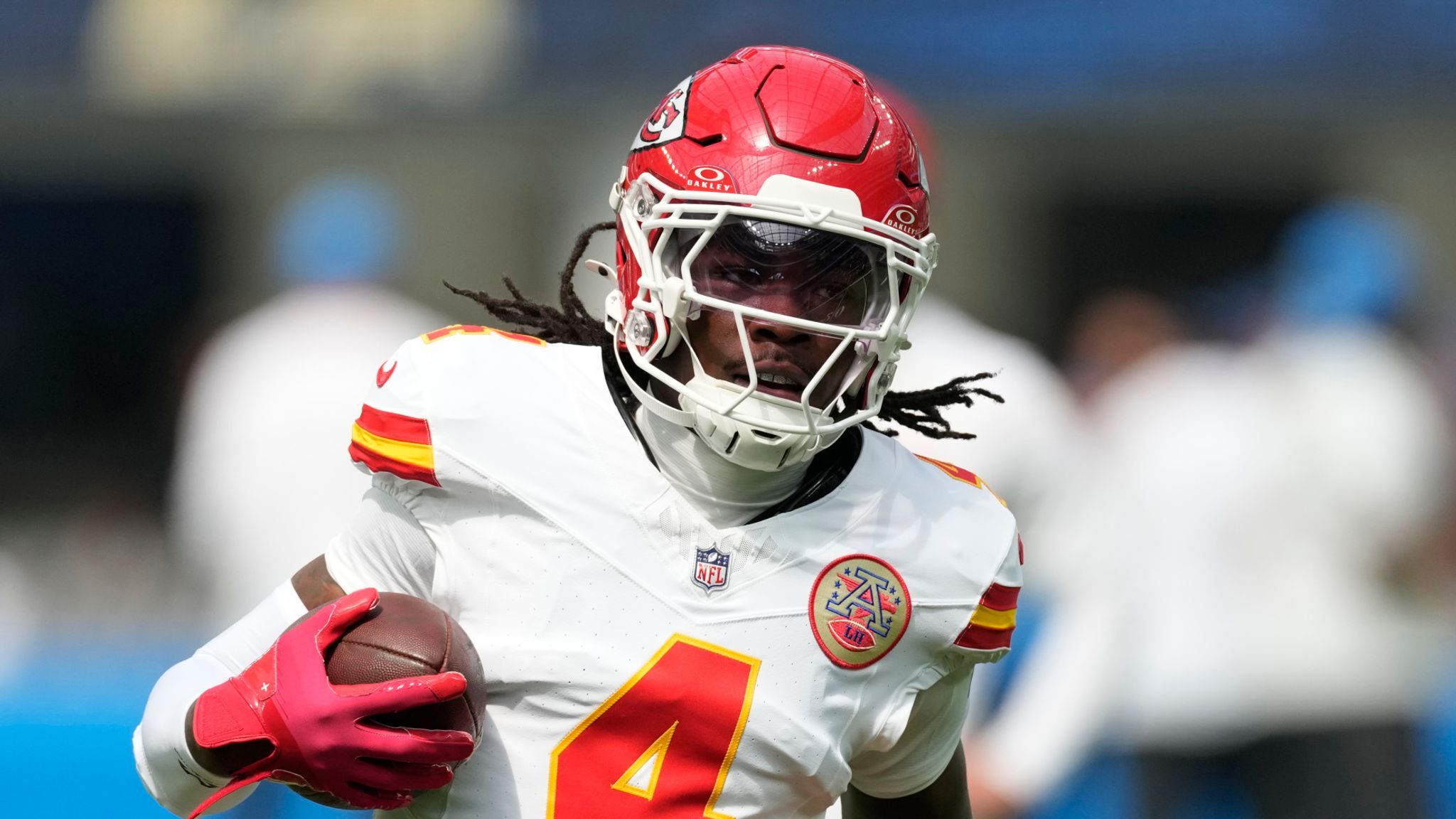 2048x1152 Kansas City Chiefs wide receiver Rashee Rice suspended for first six games of NFL season