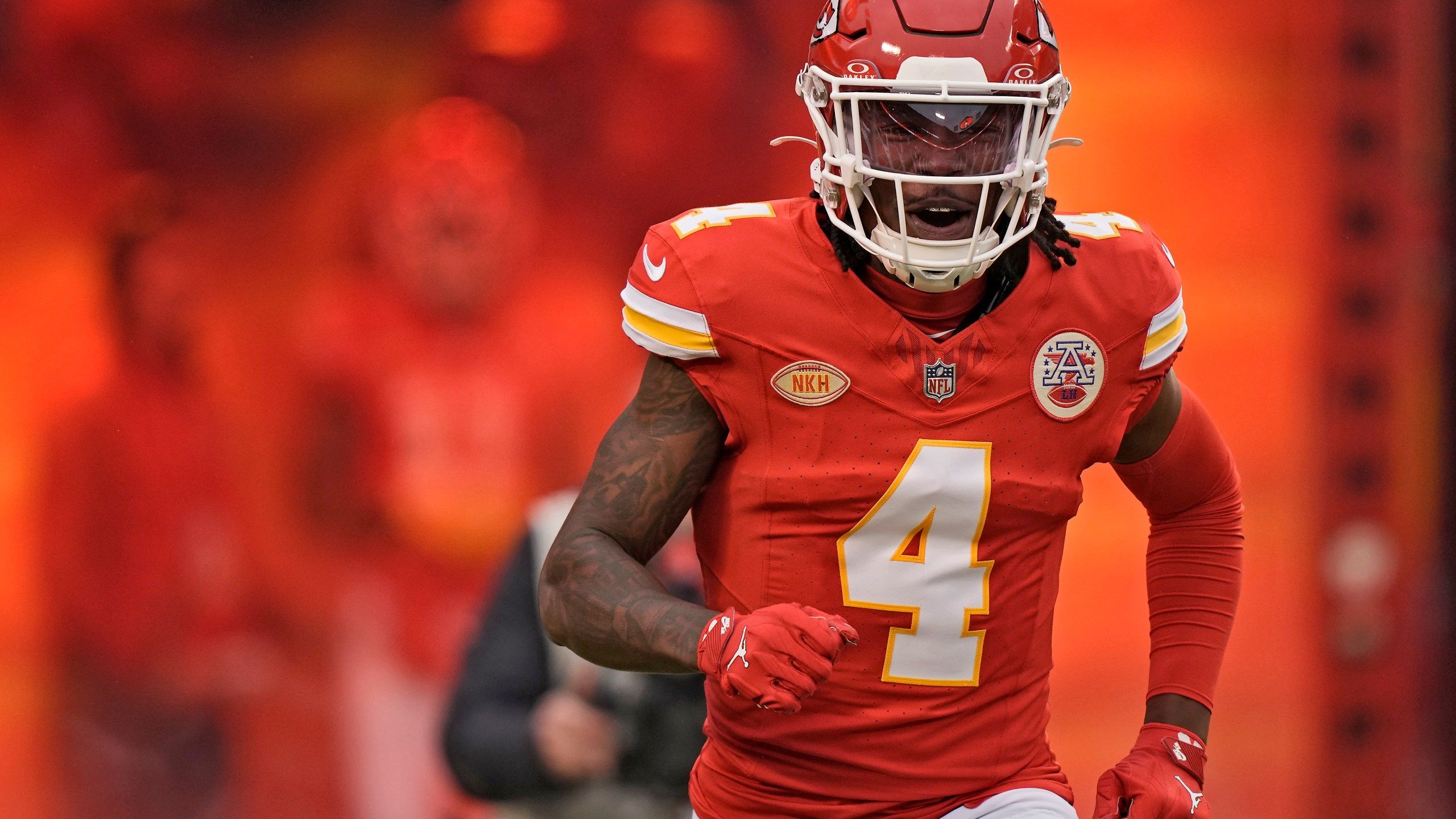 2560x1440 Super Bowl 2024: KC Chiefs' Rashee Rice to sign autographs