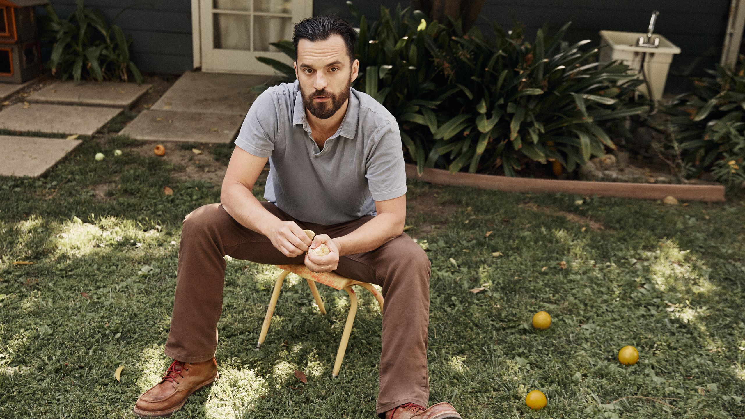 2560x1440 Jake Johnson Is Just Here For a Good Time