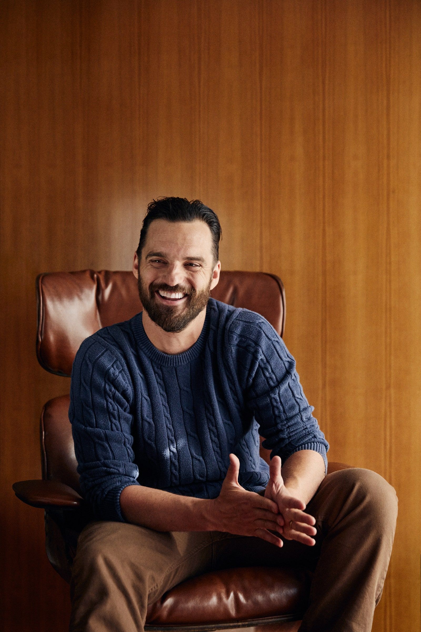 1600x2400 Falling for his character portrayal as Nick Miller in The New Girl' is one thing, but seeing Jake Johnson in Minx has reminded me that not only is he a