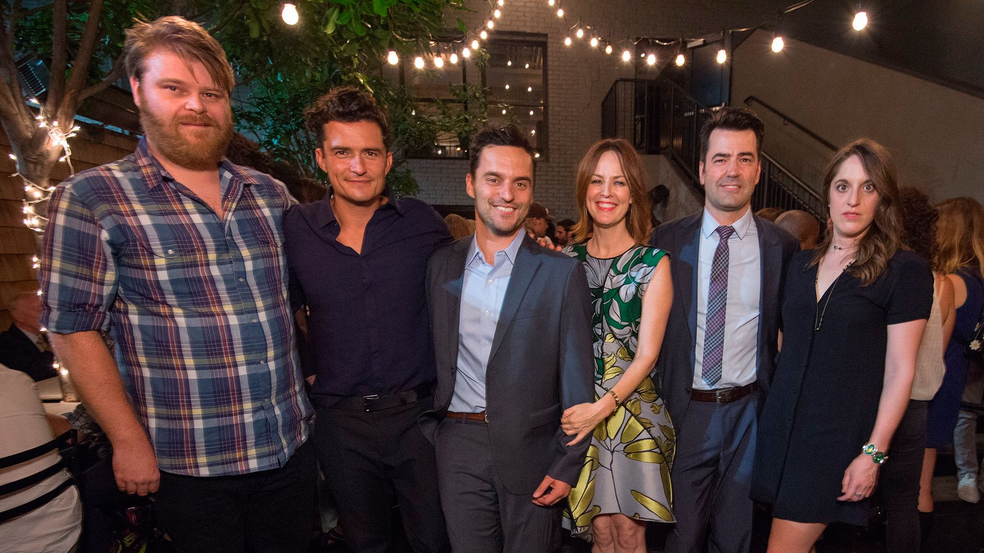 1920x1080 Orlando Bloom, Jake Johnson Talk Improv at 'Digging For Fire' Premiere