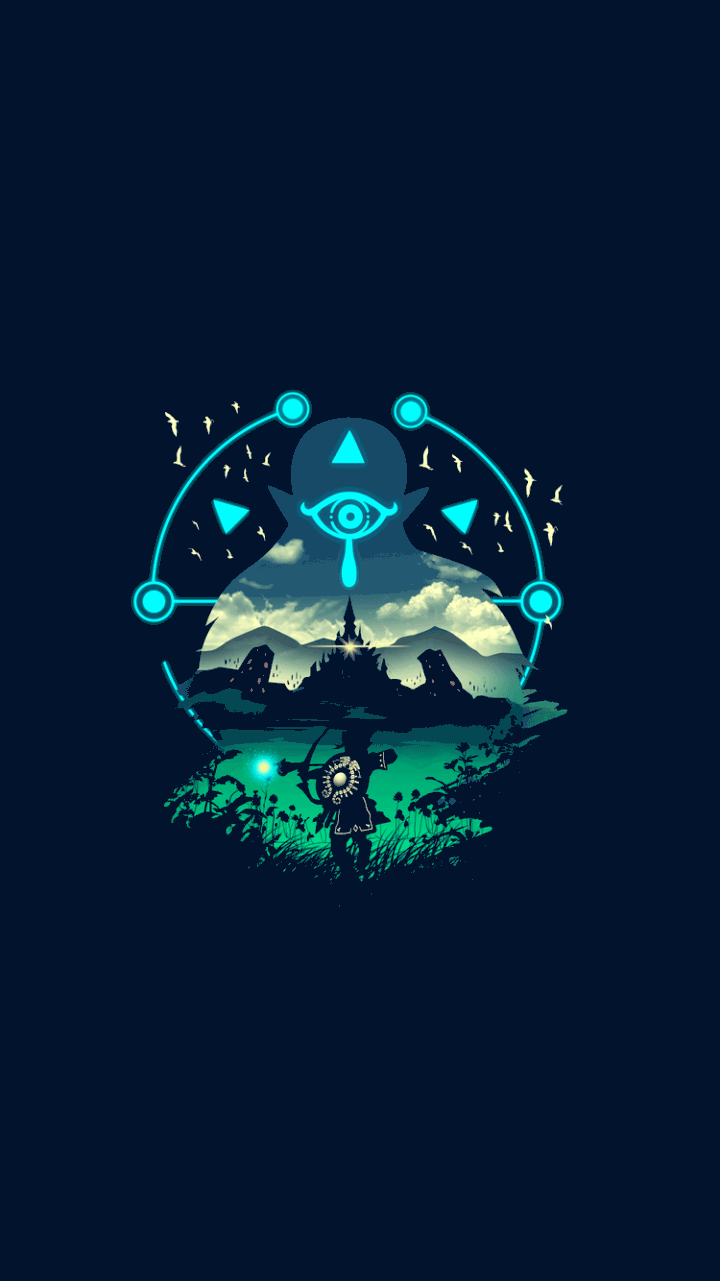 720x1281 Legend Of Zelda Breath Of Tue Wild Cellphone 4K Wallpaper