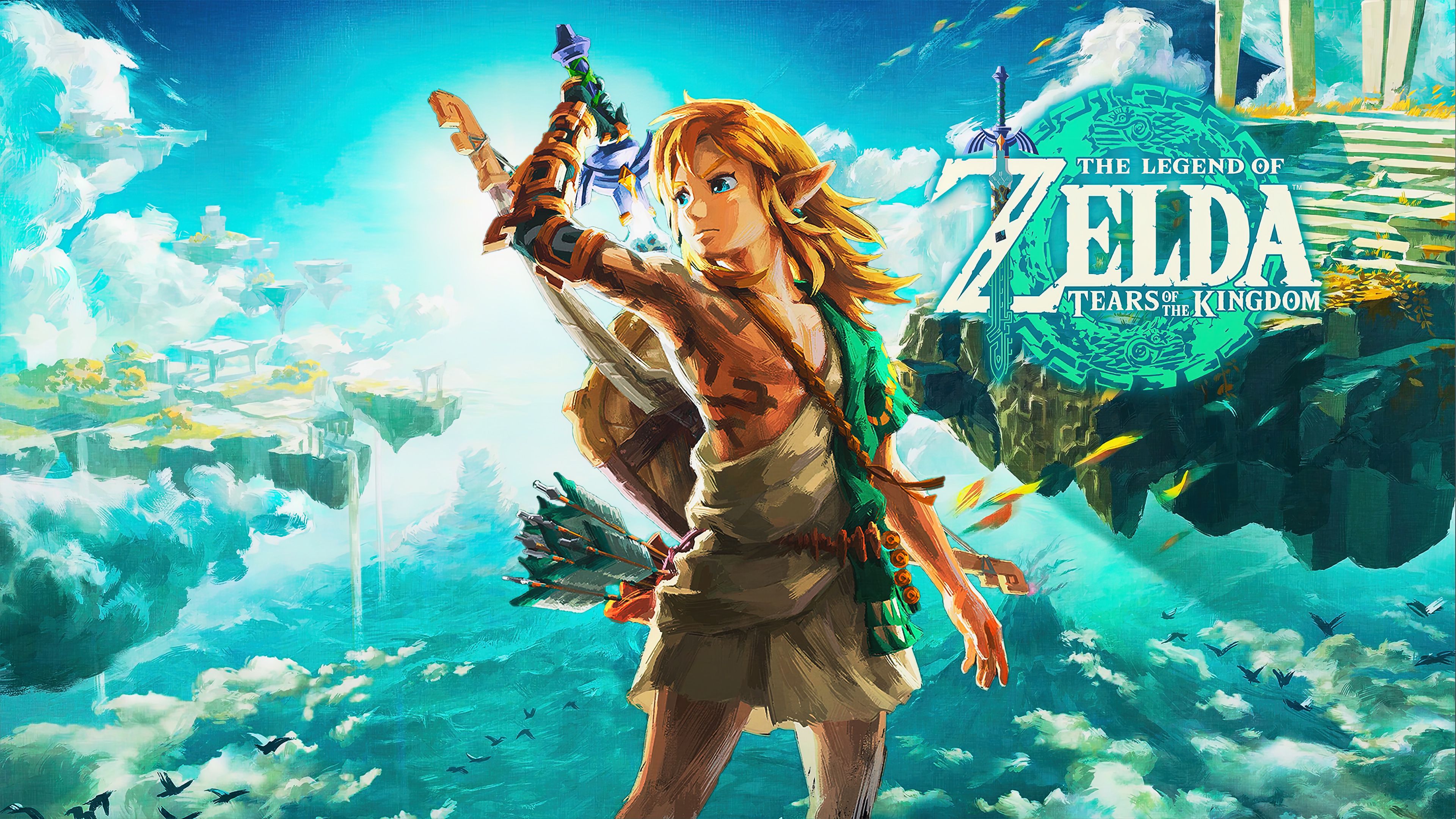 3840x2160 Link in Tears of the Kingdom 4K Wallpaper