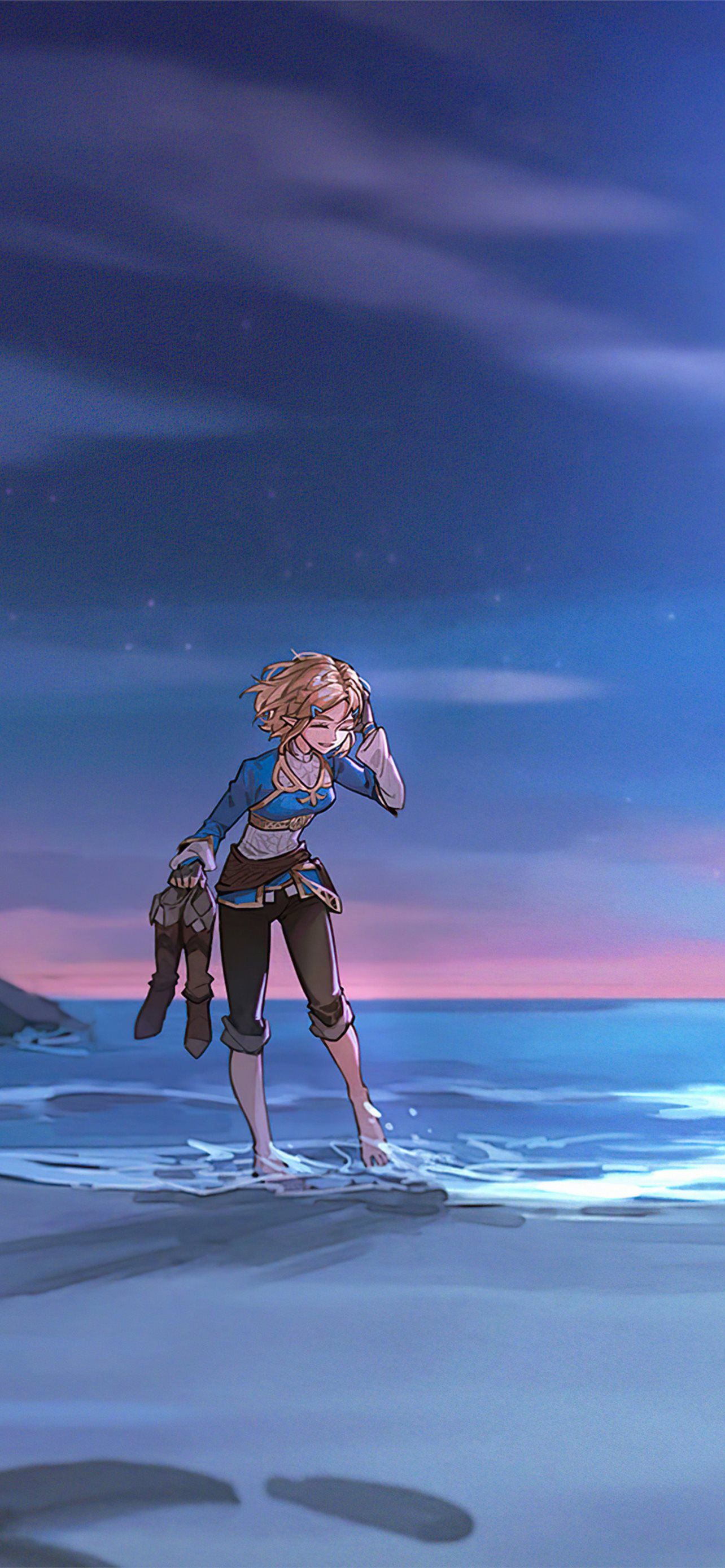 1284x2778 lindel the legend of zelda breath of the wild 4k iPhone Wallpaper Free Download