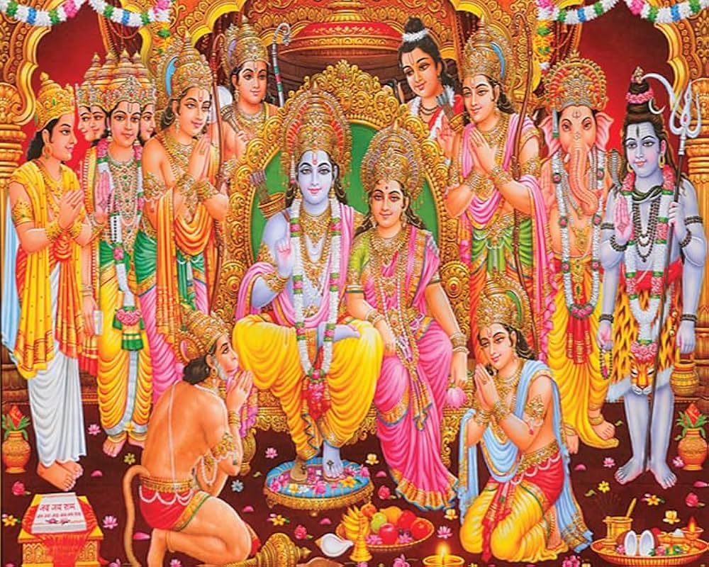 1000x800 Ram Darbar 5D Picture Its Very Attractive Ram Darbar Poster Decor Production Self Adhesive Wallpaper[36x24] Free Saiz[90x60 Cm] : Amazon.in: Home Improvement