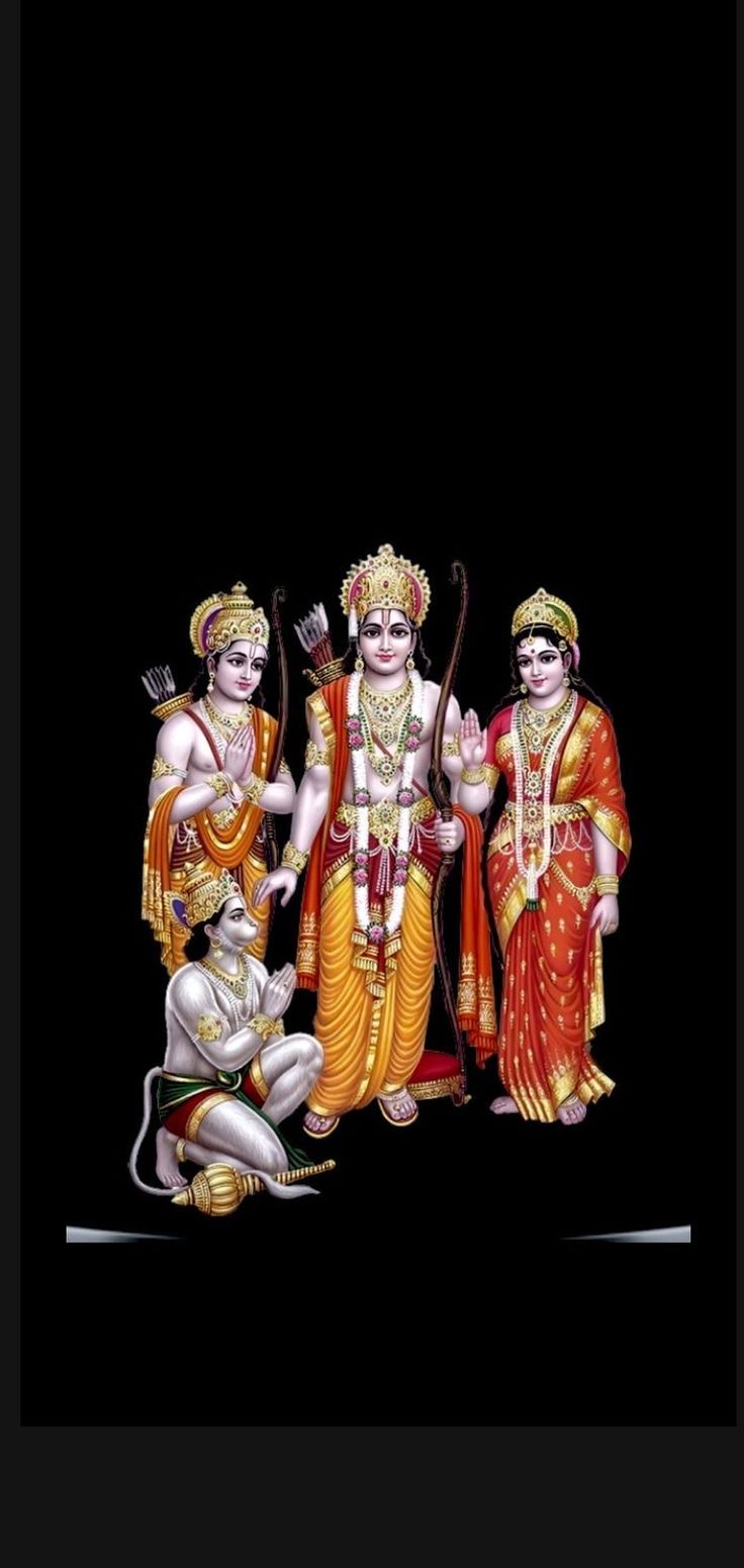 736x1552 Sri rama wallpaper HD. Jay shree ram black background, Ram darbar HD wallpaper 4k, Hindu