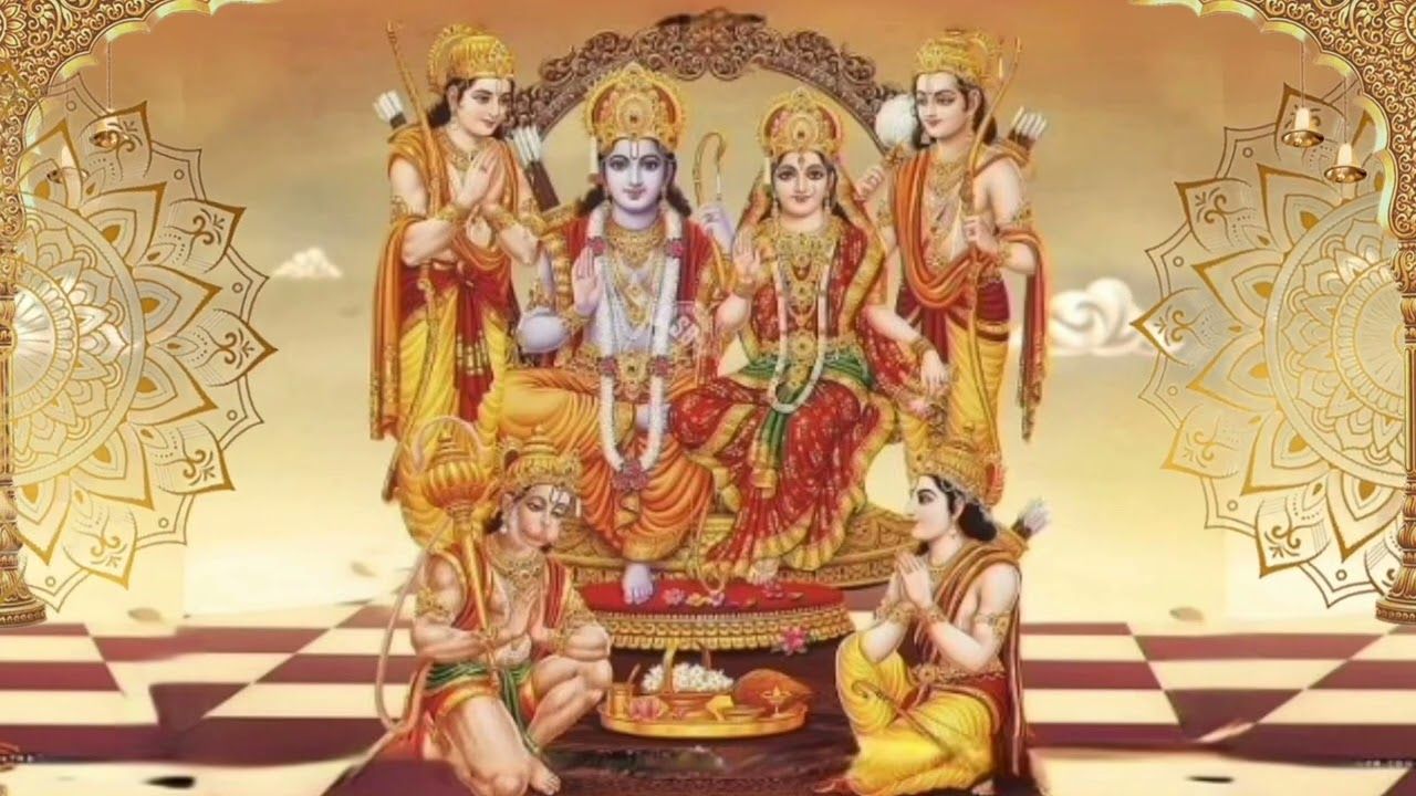 1280x720 ram Darbar. ram background video. no copyright videok video