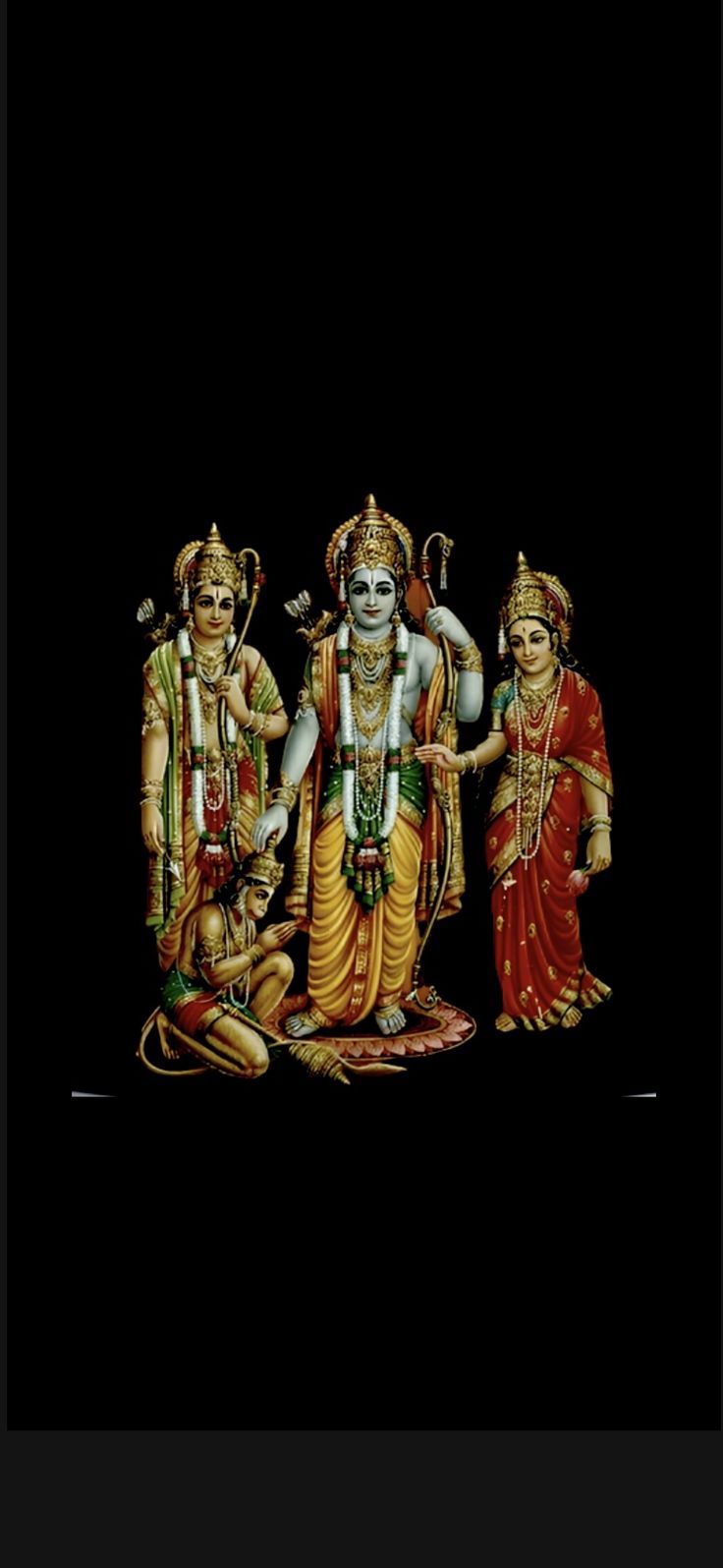 736x1595 Sreerama image. Sree ram, Ram parivar wallpaper, Deities