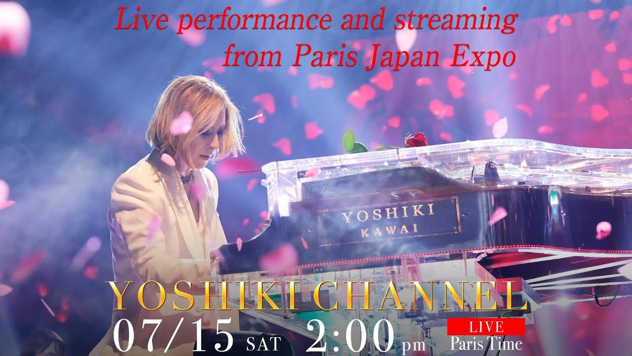 1280x720 YOSHIKI Makes a Special Appearance at Japan Expo in Paris