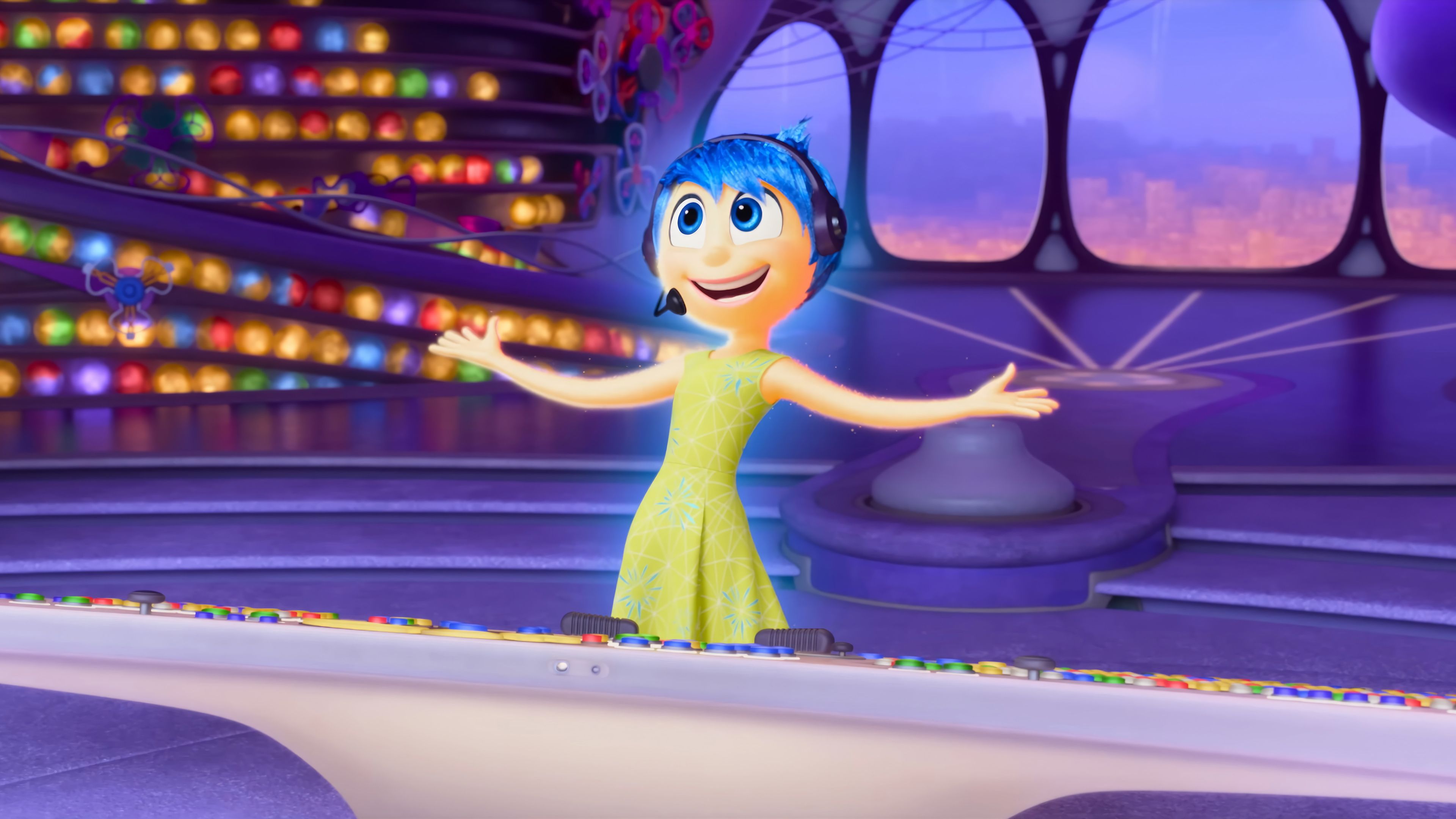 3840x2160 Joy Inside Out 2 Movie Wallpaper 4K HD PC o