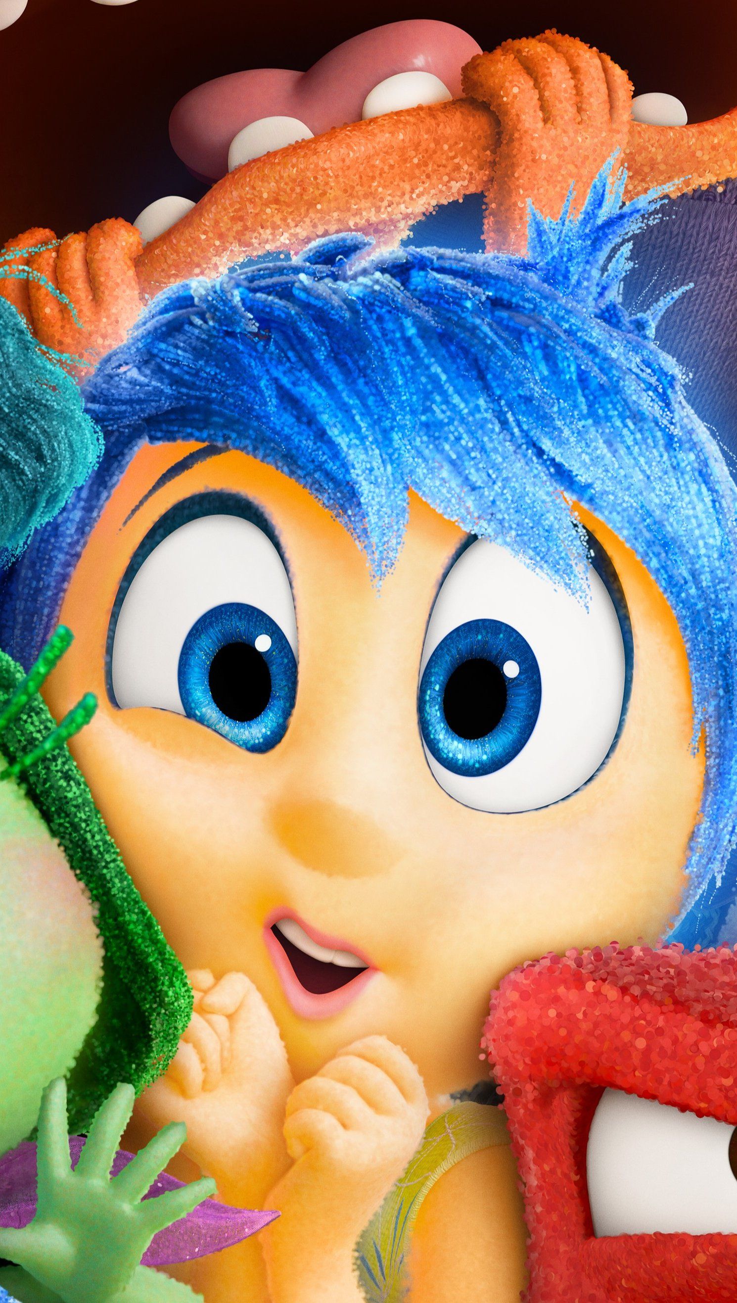 1490x2633 Inside Out 2 Wallpaper 4K for iPhone and Mobile Phone