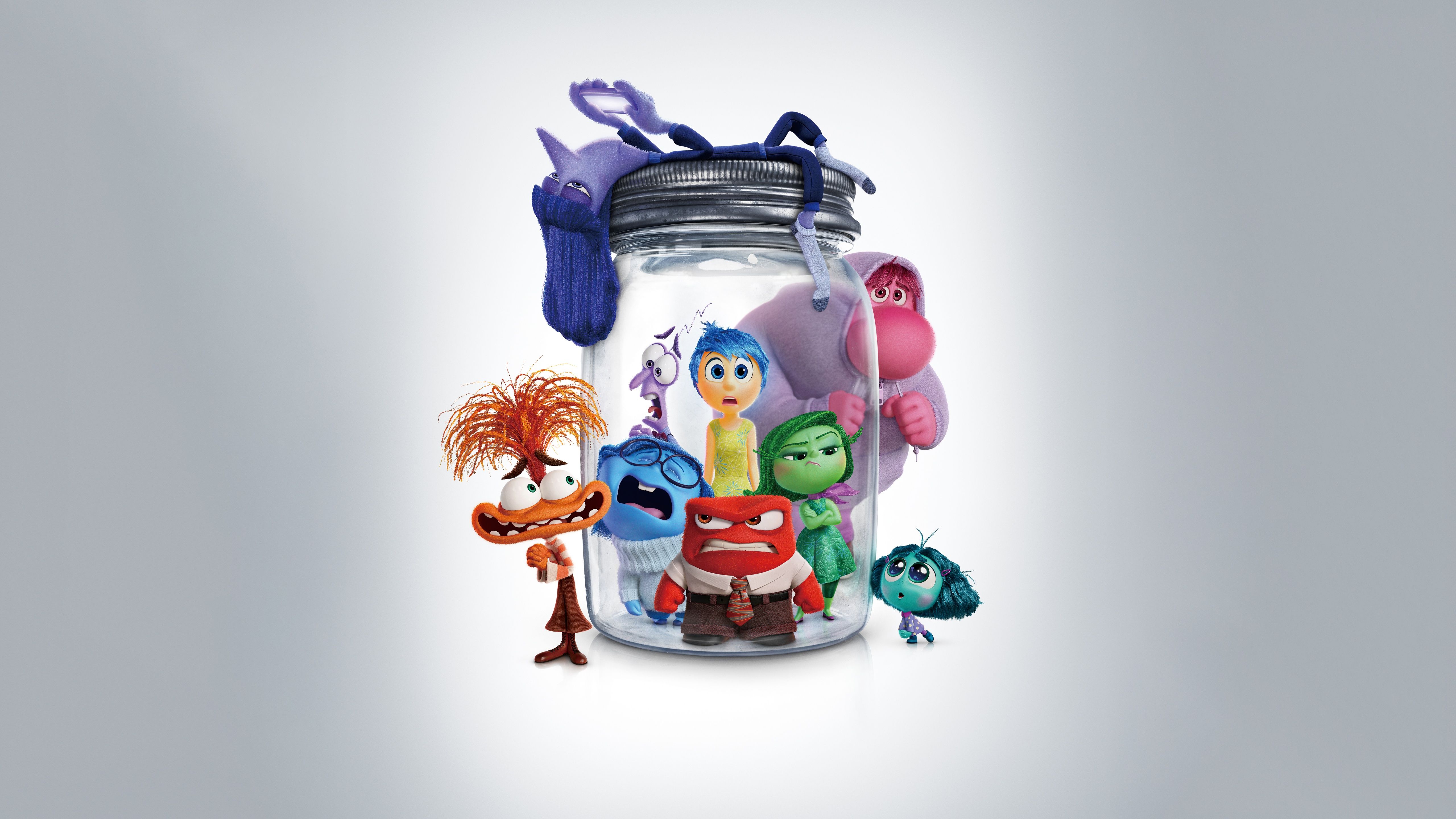 5120x2880 Inside Out 2 Wallpaper 4K, 8K, Animation movies