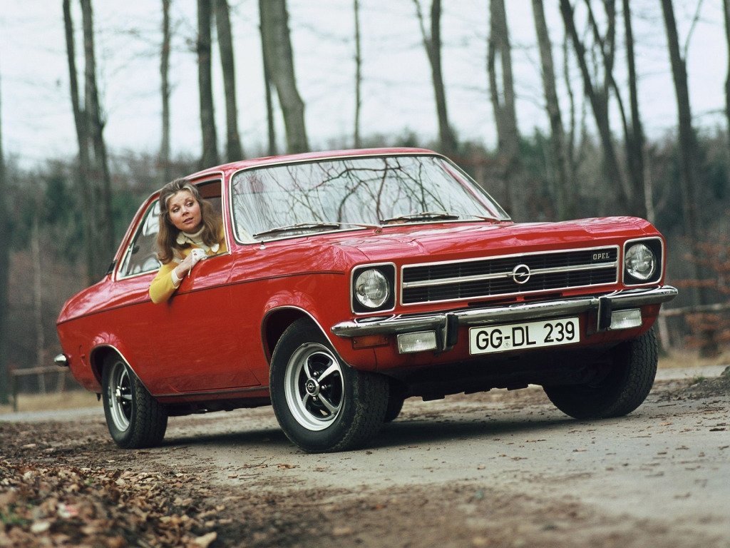 1024x768 All photo, interior and exterior Opel Ascona A Coupe 1970